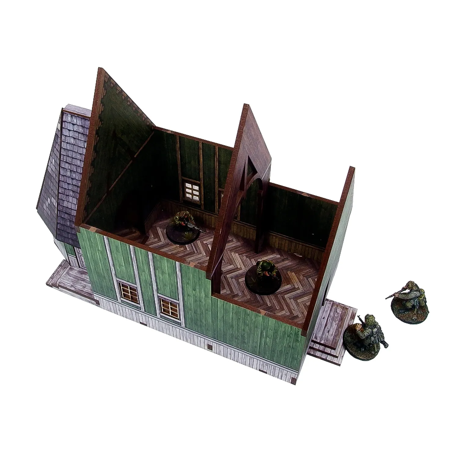 Bolt Action WW2 Ostfront Village Tserkov église prépeinte 28-30 mm