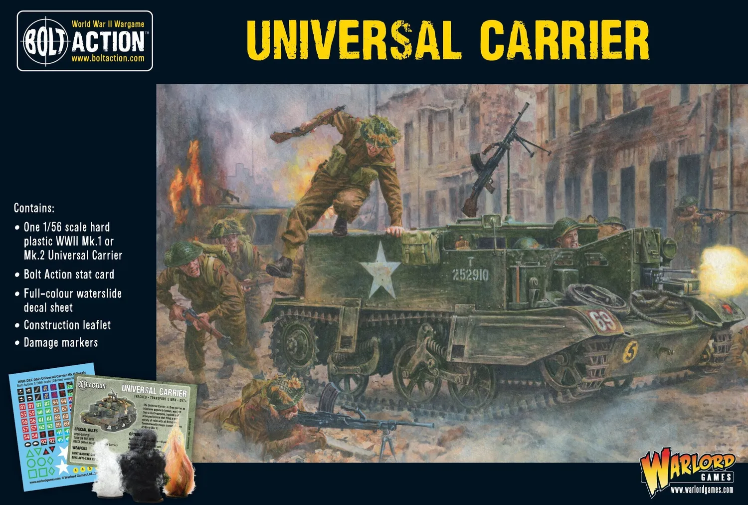 Bolt Action Gentleman's War coffret Desert Rats bundle