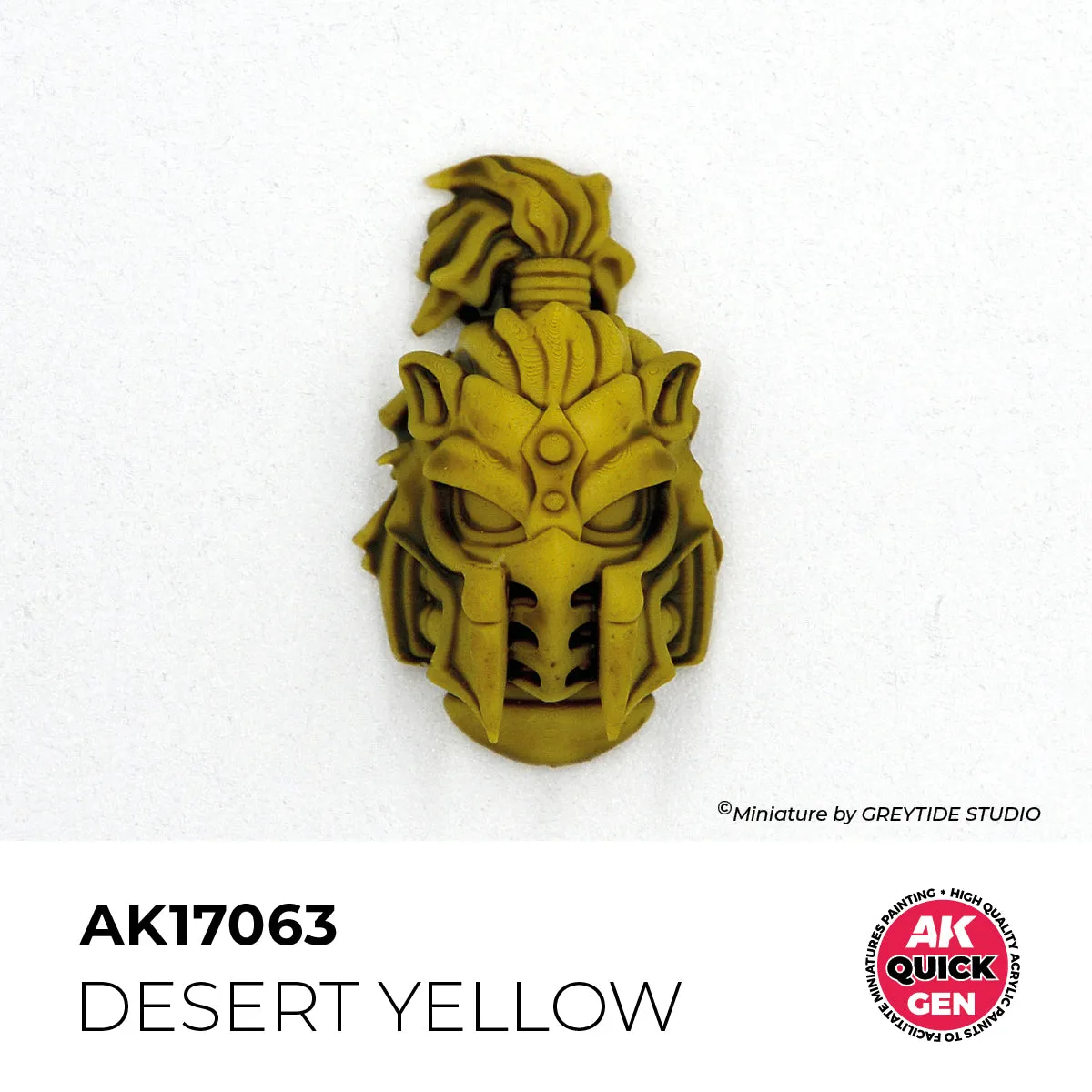 AK Interactive QuickGen DESERT YELLOW peinture acrylique 18 ml contrastée