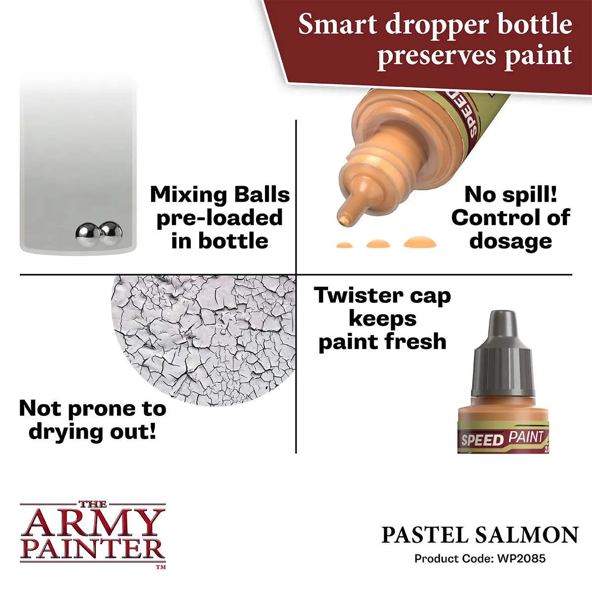 Army Painter Speedpaint Pastel Salmon peinture