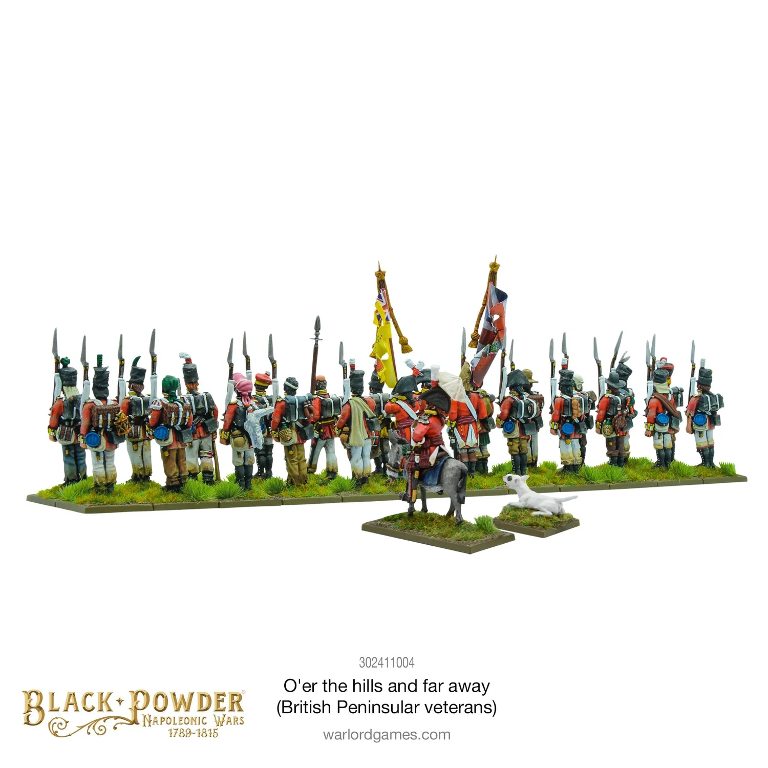 Warlord Games Black Powder O'er the Hills vétérans figurines
