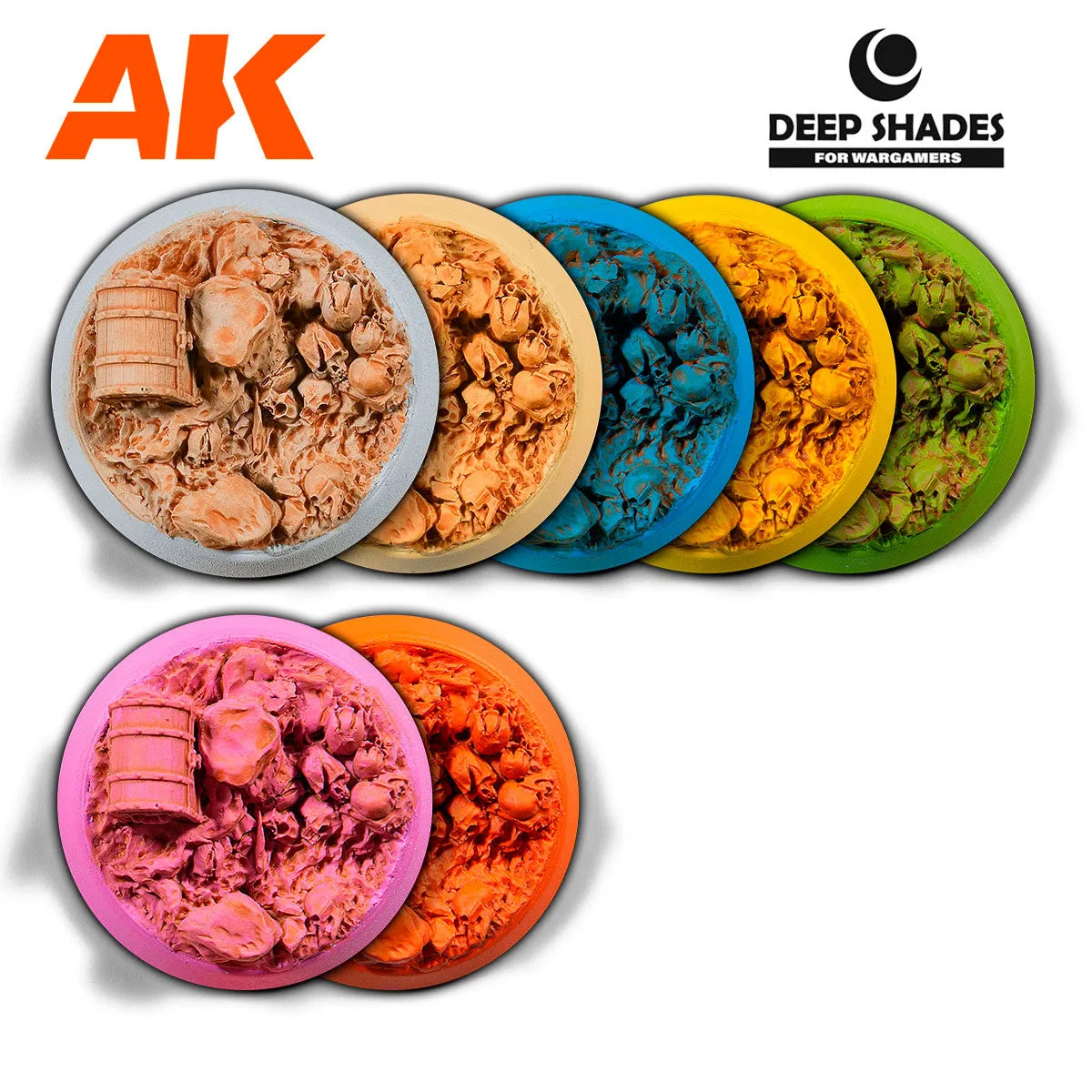 AK Interactive Deep Shades Hazel Brown ombrage 30 ml