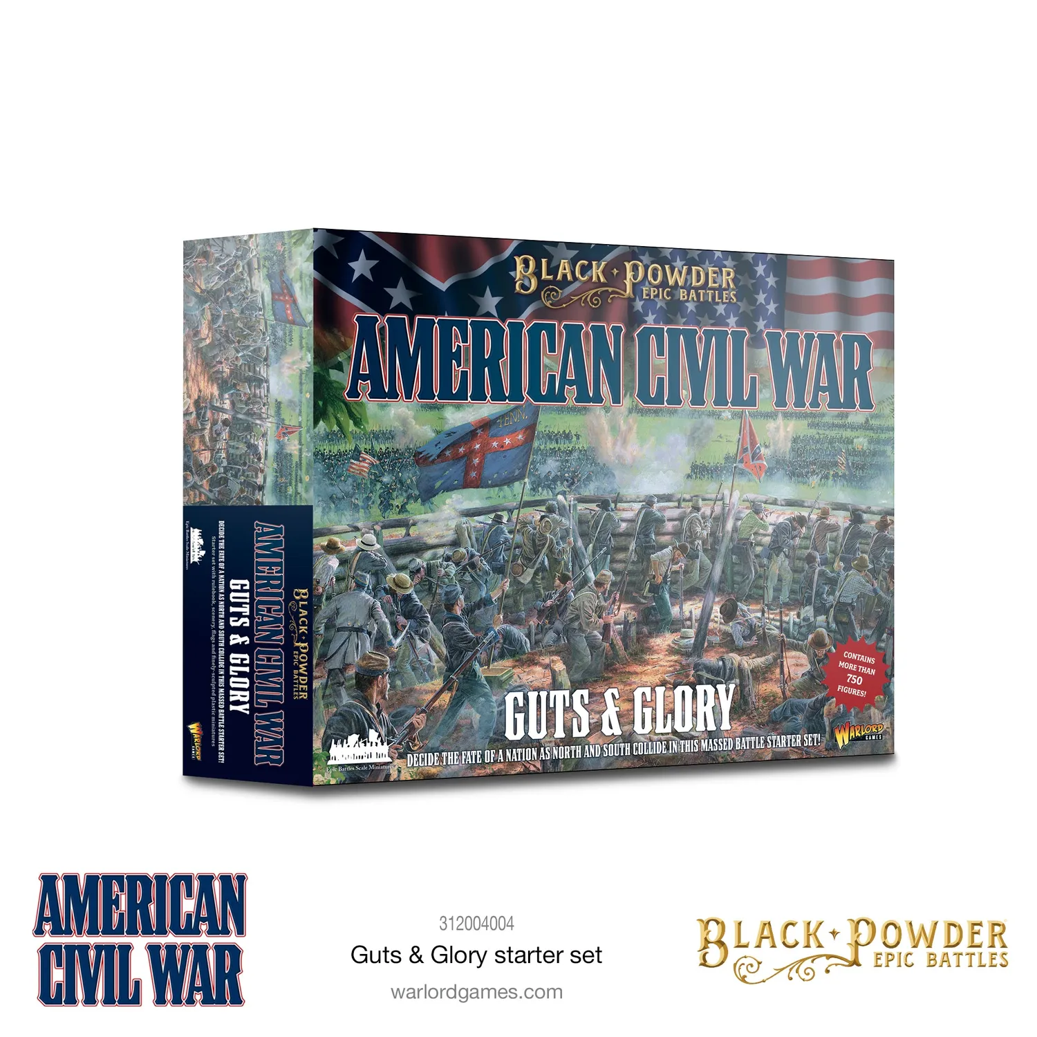 Bolt Action Black Powder Guts & Glory starter set guerre civile