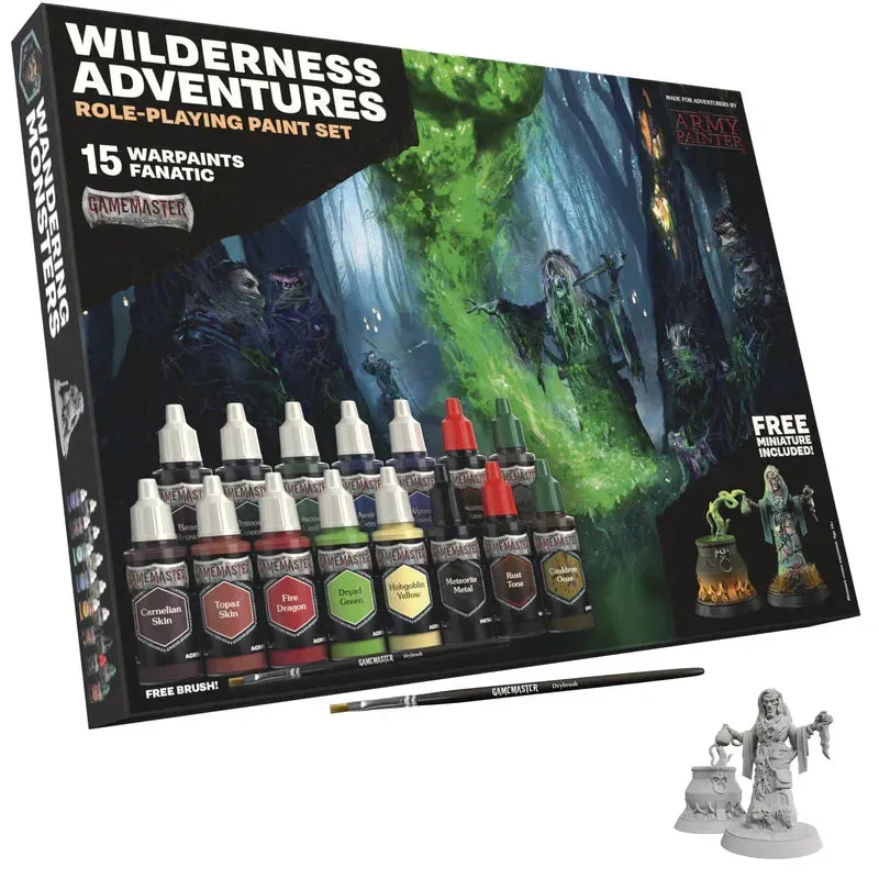 Army Painter GameMaster Wilderness Adventures coffret peinture 15