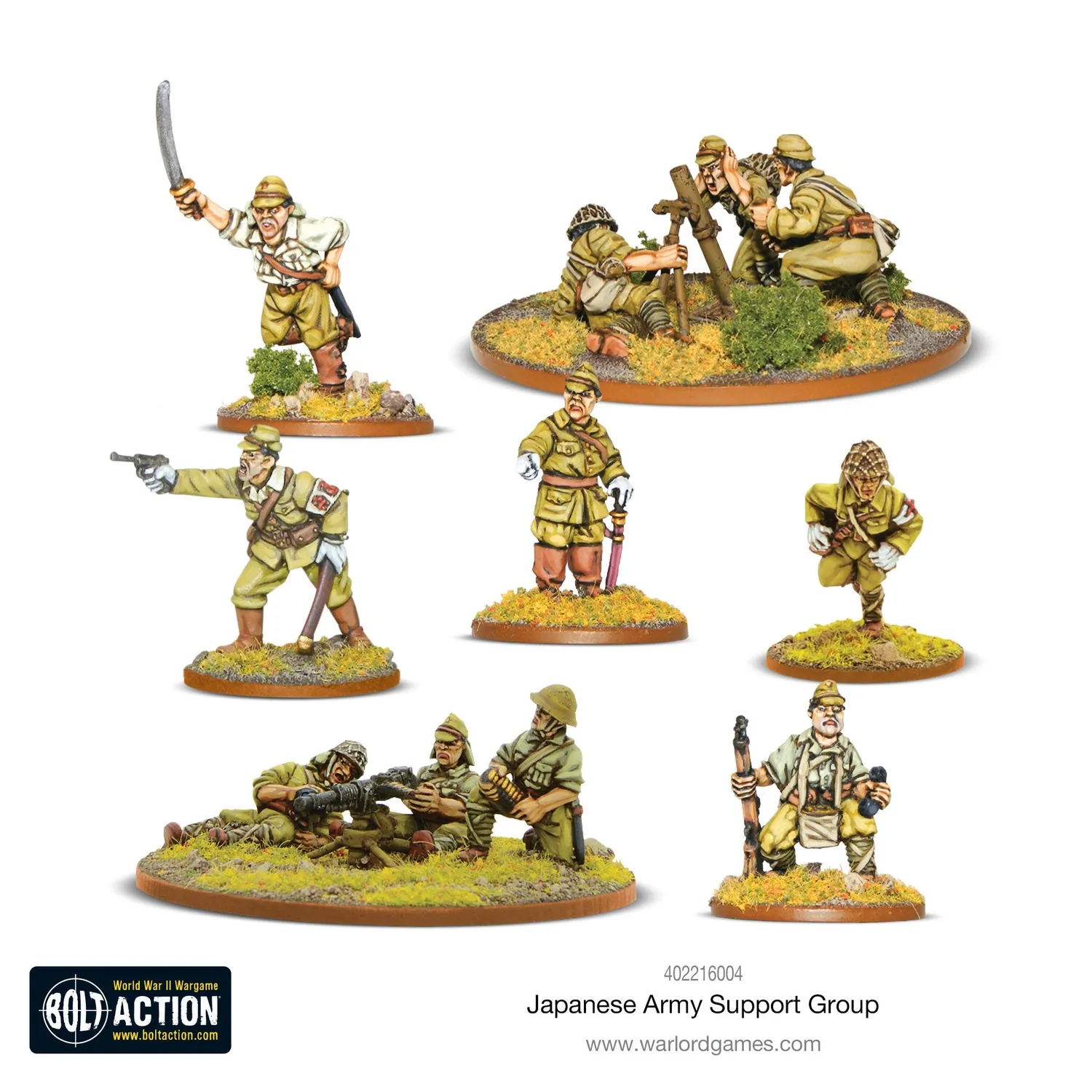 Bolt Action Bolt Action Japanese Support Group groupe soutien japonais métal