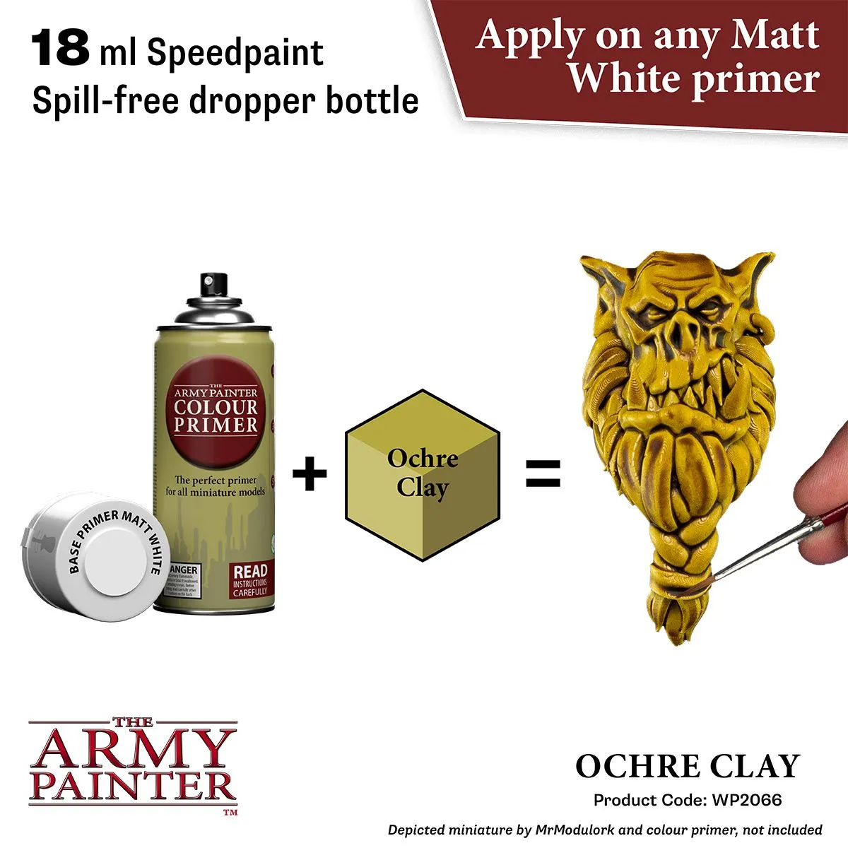 Army Painter Speedpaint Ochre Clay peinture 18ml ocre