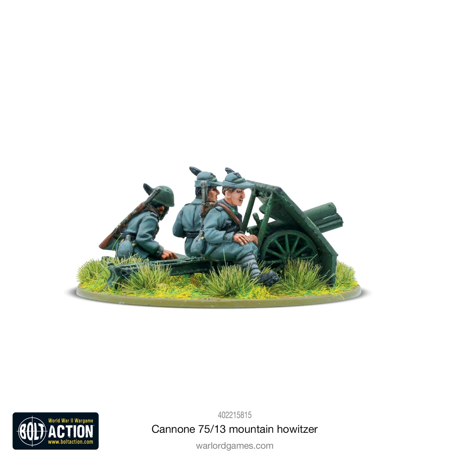 Bolt Action Italian Alpini Cannone 75/13 canon métal