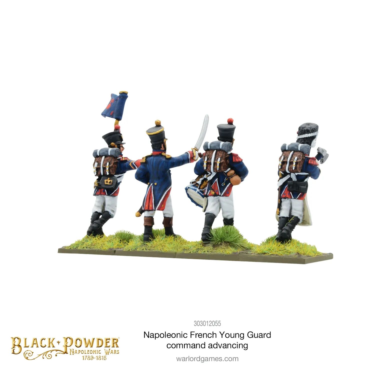 Warlord Games Black Powder Young Guard Command figurines métal