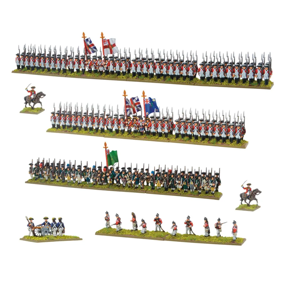 Black Powder Epic Battles Revolution brigade britannique coffret