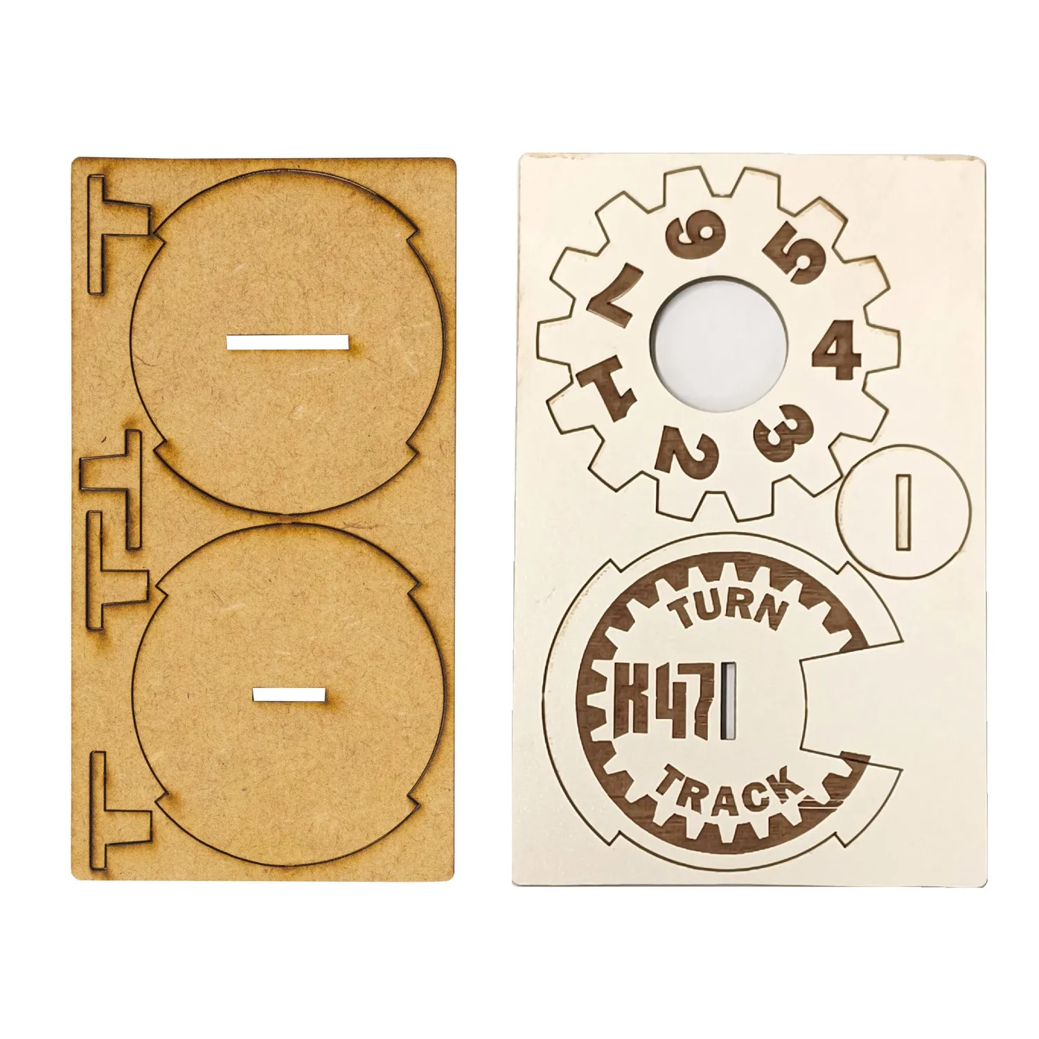 Bolt Action Konflikt '47 Turn Marker marqueur de tour MDF