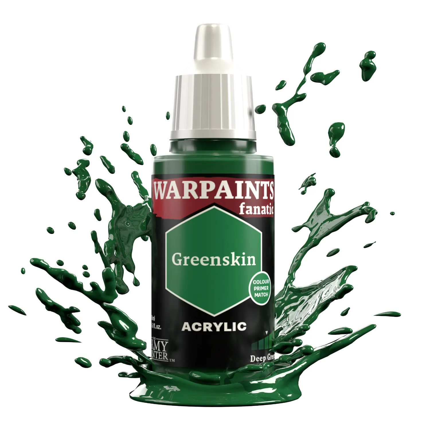 Warpaints Fanatic Greenskin peinture verte 18 ml