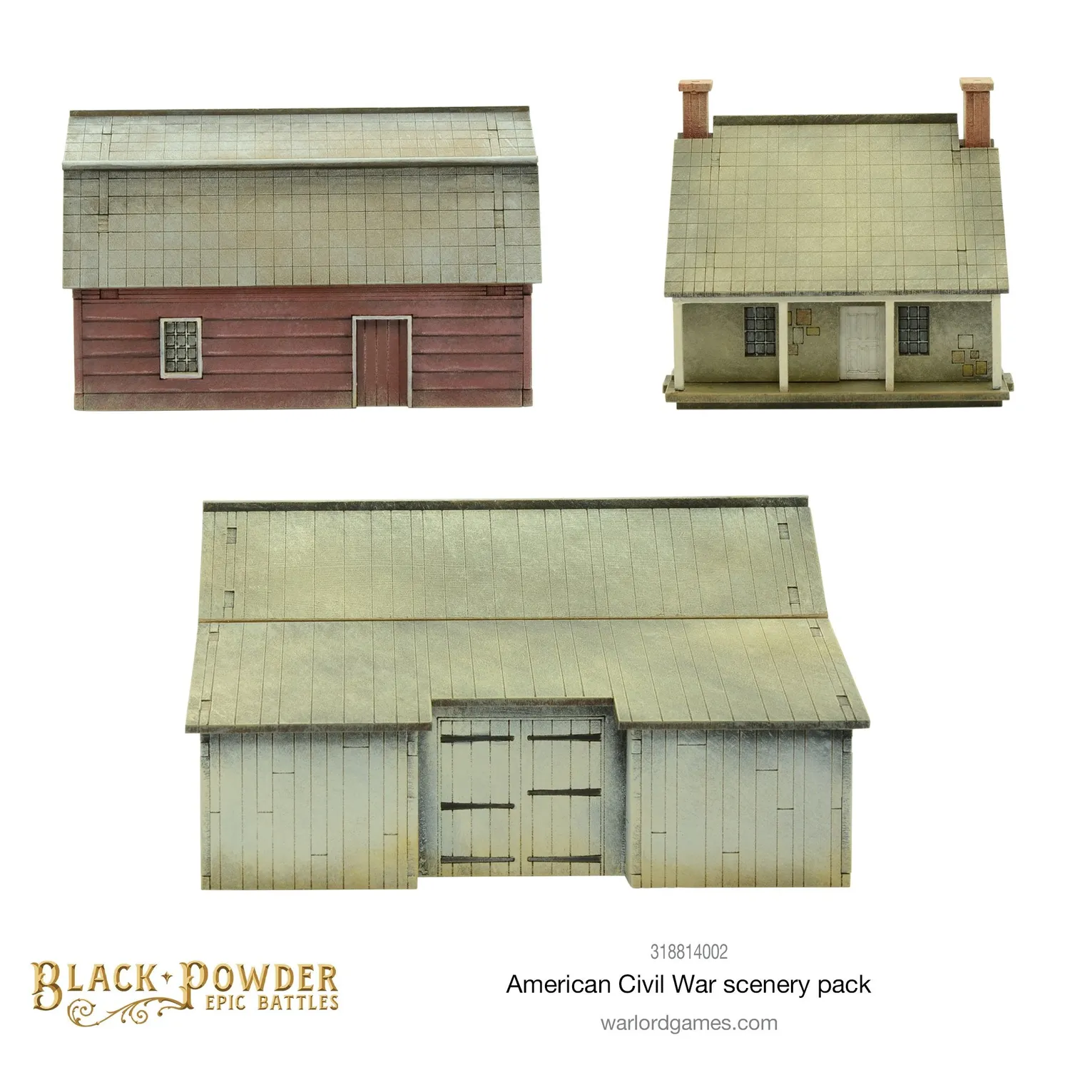 Bolt Action Epic Battles ACW Scenery Pack décors MDF