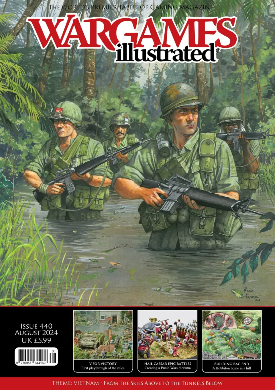 Wargames Illustrated WI440 magazine août 2024