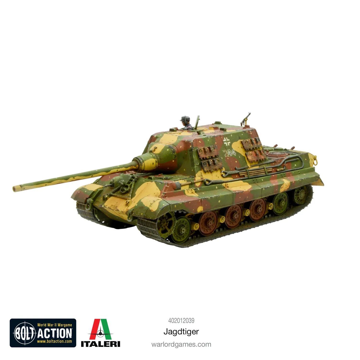 Warlord Games Bolt Action Jagdtiger char plastique 1/56