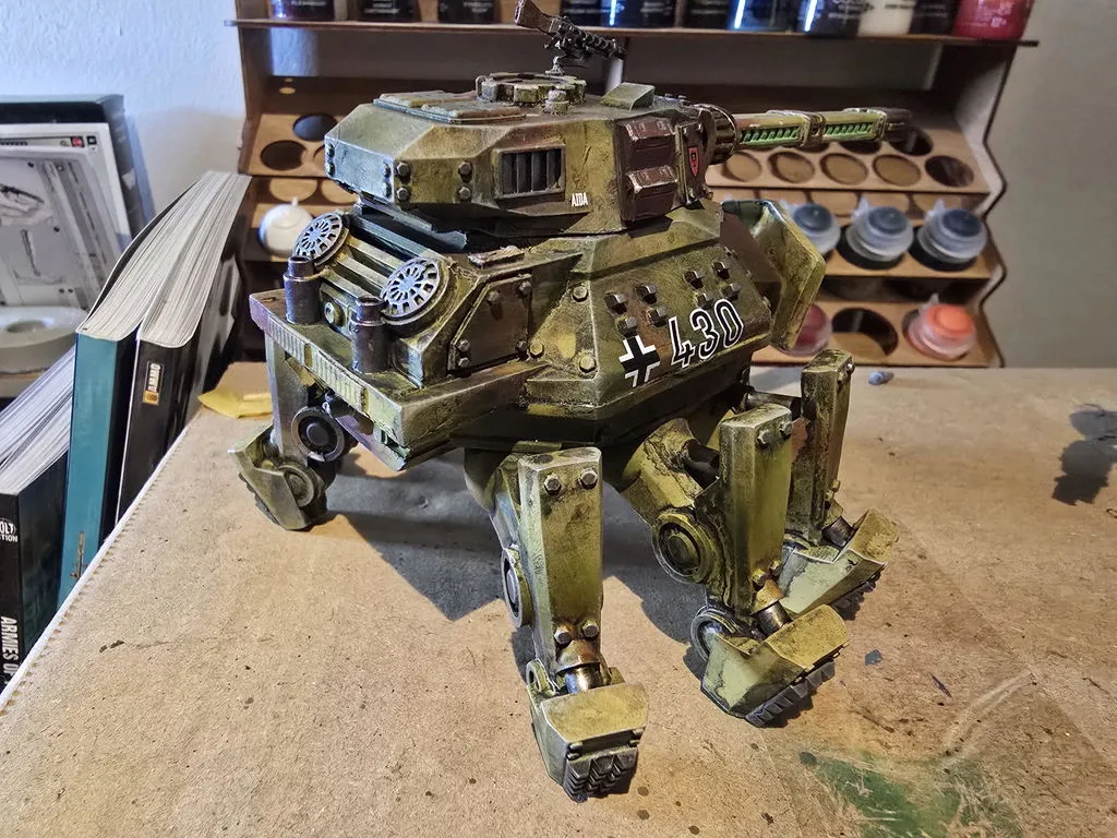 Bolt Action Axis Heavy Walker Platoon walkers Axis 3 modèles