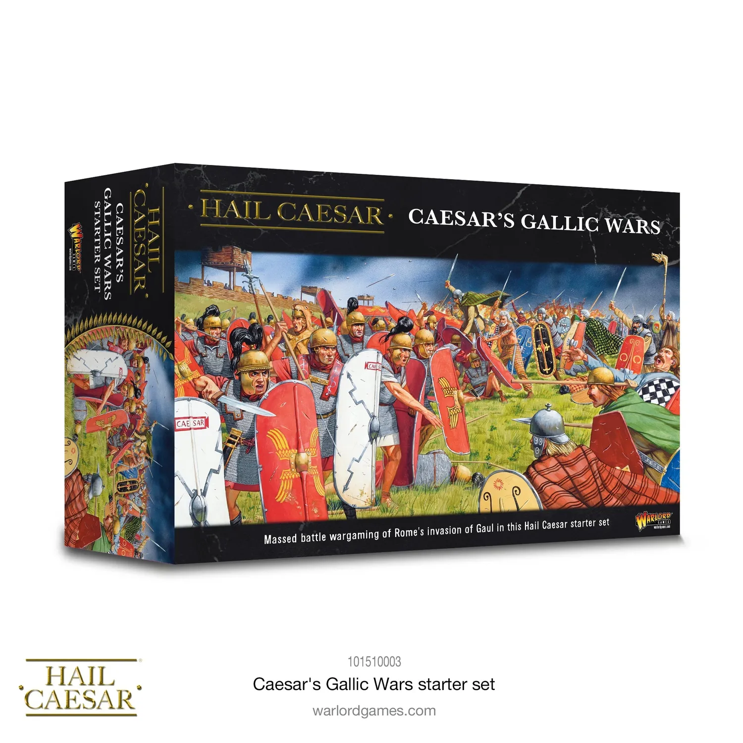 Hail Caesar Caesar's Gallic Wars starter set figurines plastique 128