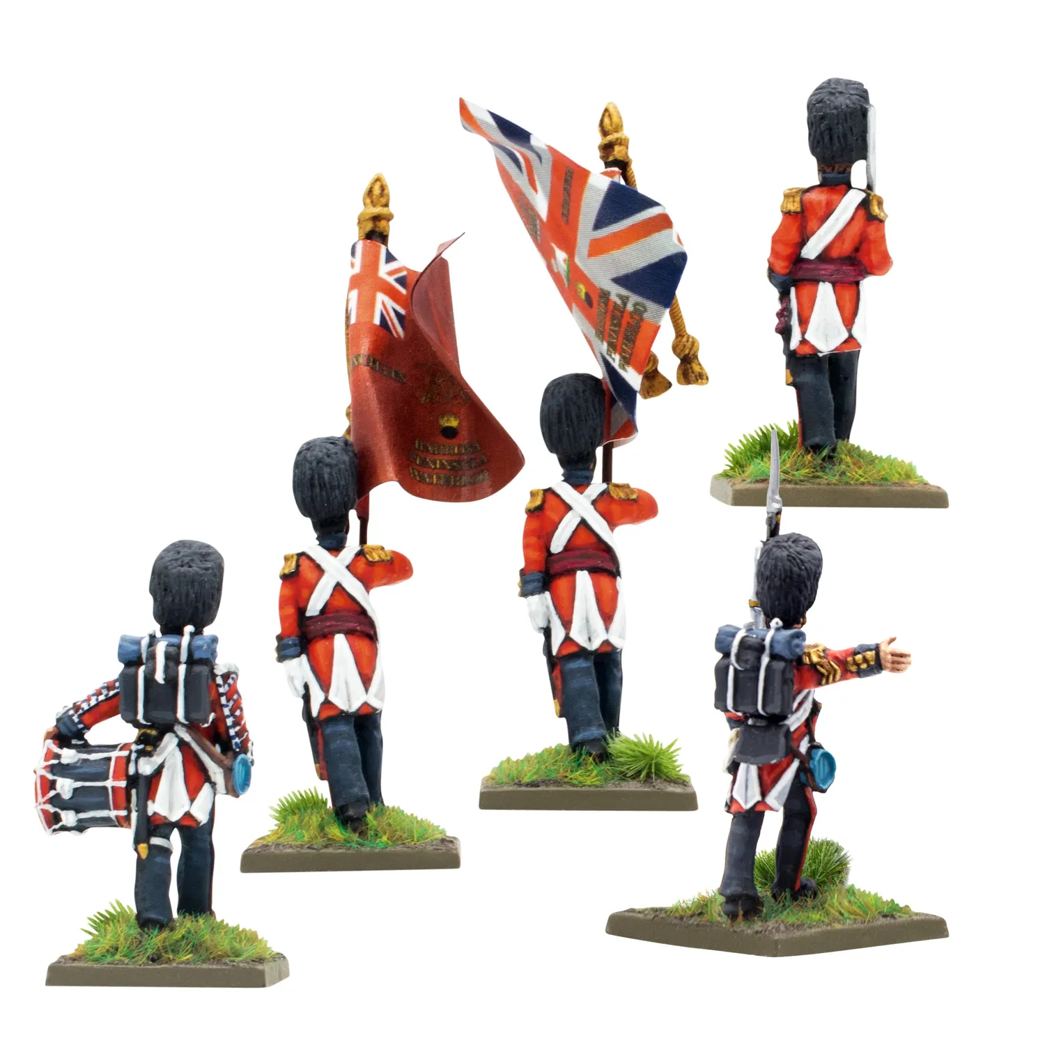 Warlord Games Black Powder Foot Guards commandement métal 5 figs