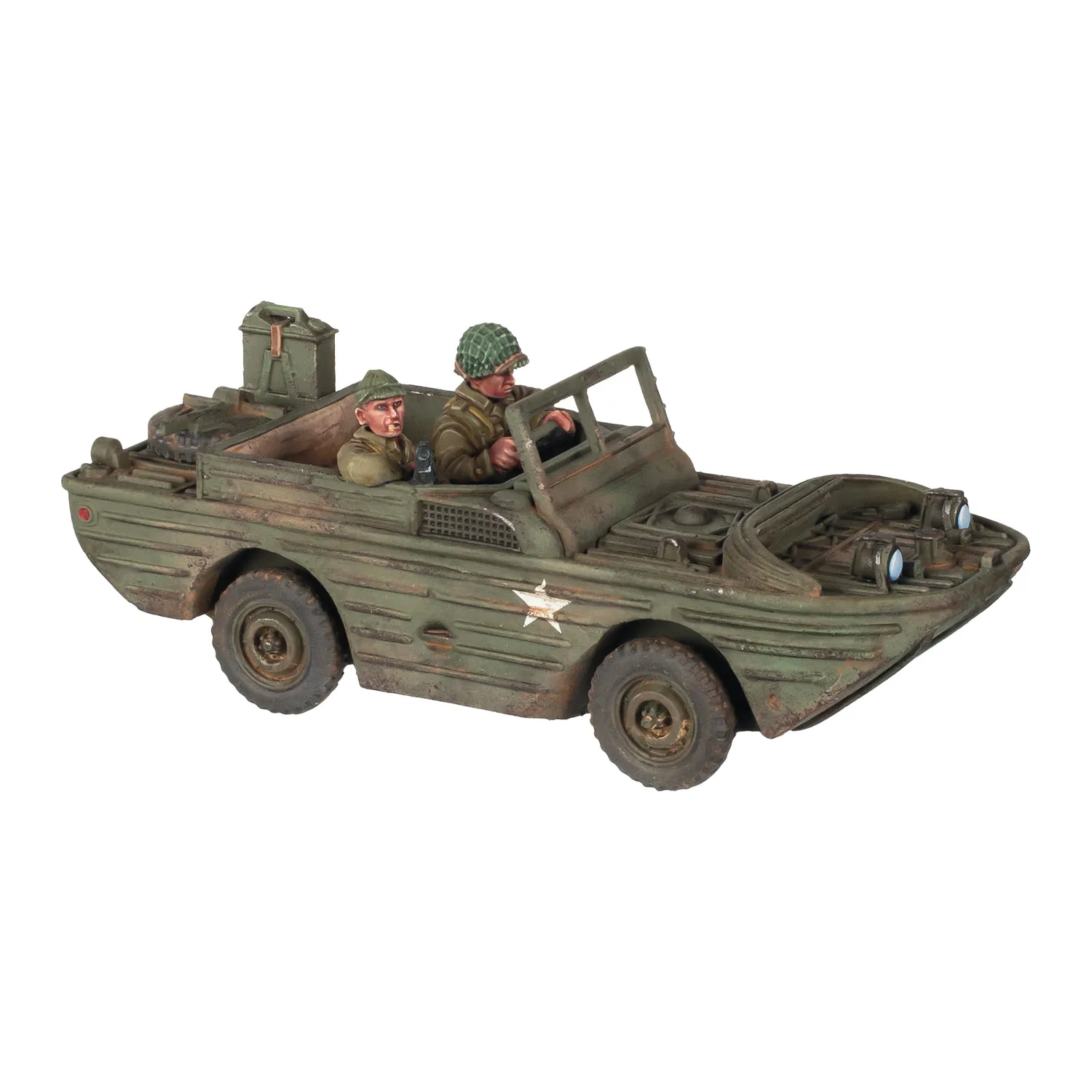 Bolt Action Ford GPA Amphibious Jeep with US Army Crew véhicule