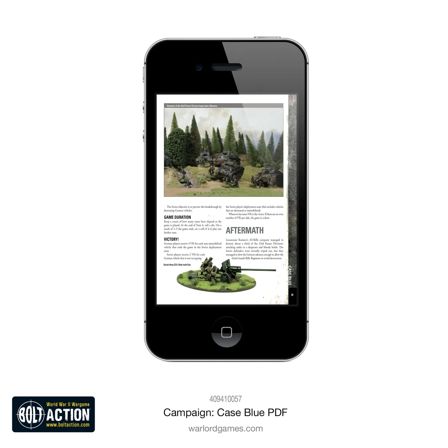 Bolt Action Case Blue campagne PDF Eastern Front