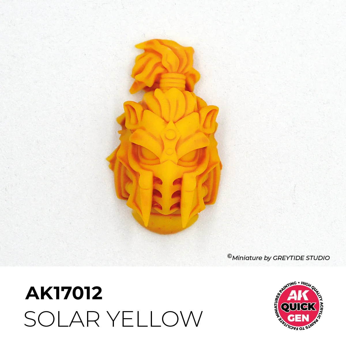AK Interactive QuickGen Solar Yellow peinture acrylique 18 ml contraste