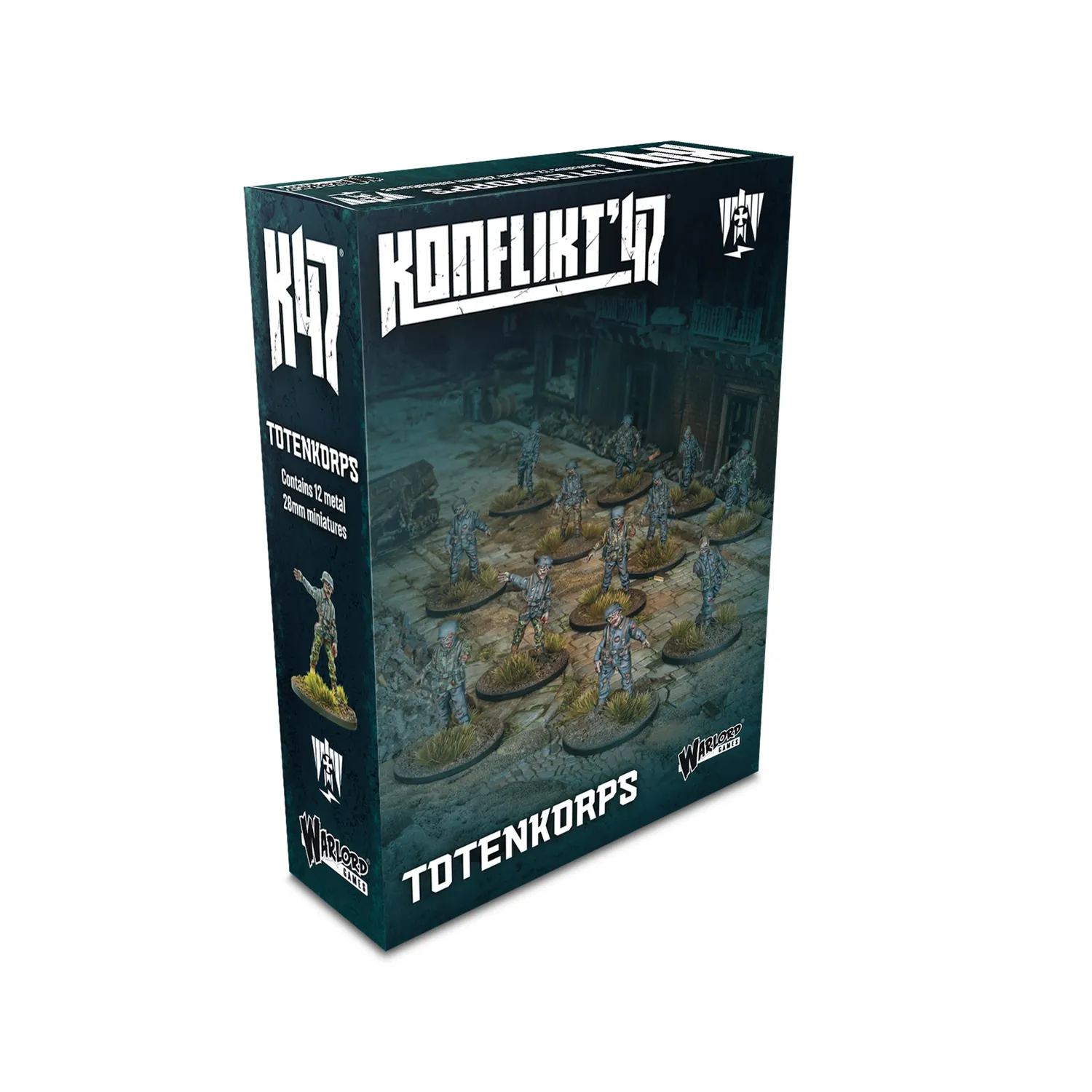 Bolt Action Totenkorps figurines métal