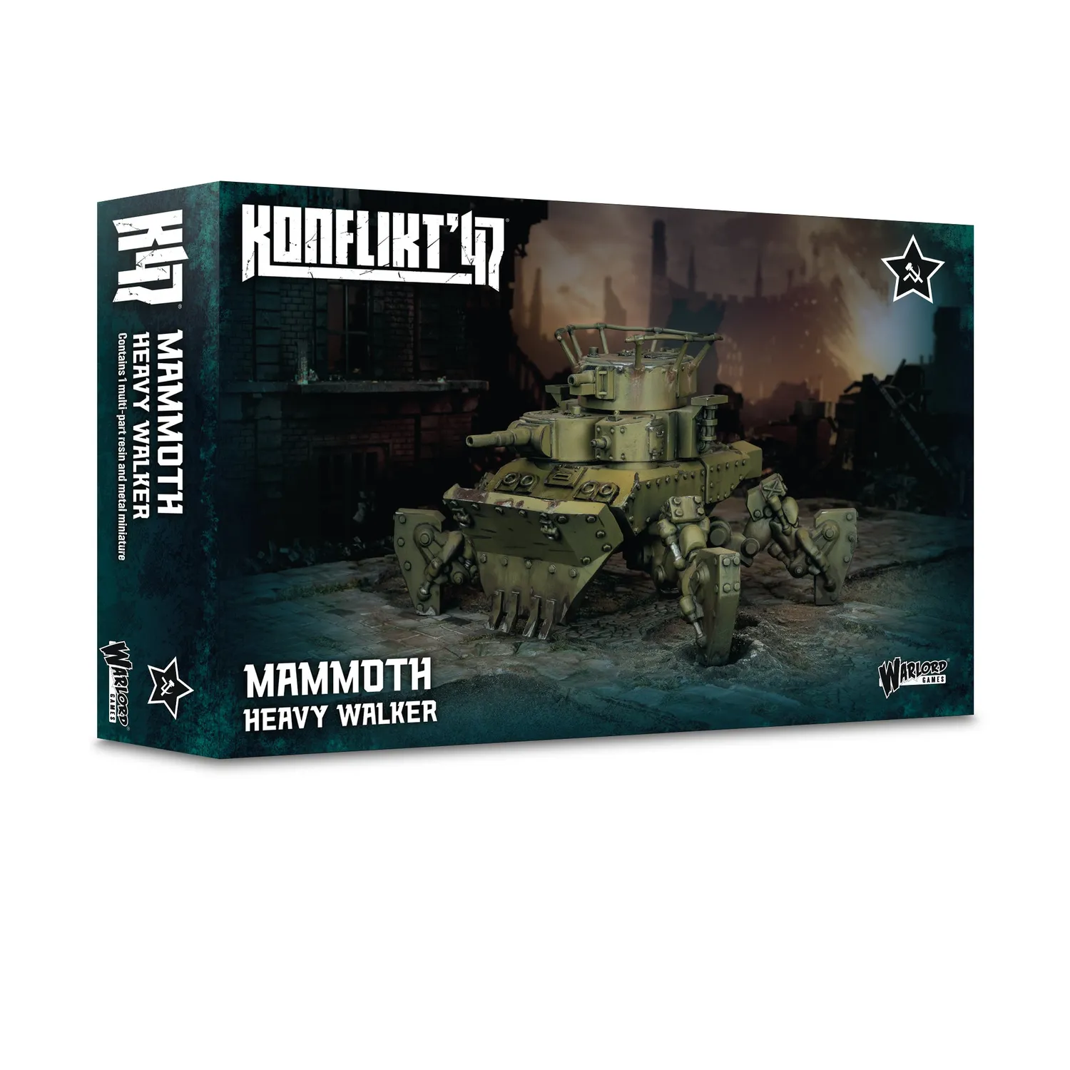 Bolt Action Konflikt 47 Mahmot Heavy Walker marcheur résine