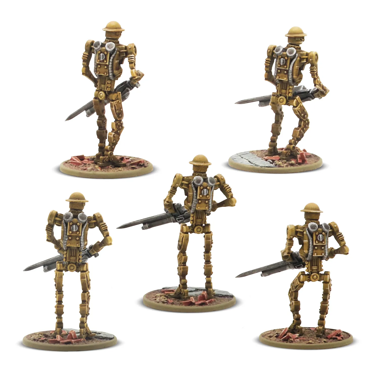 Bolt Action Konflikt 47 Commonwealth Automated Battalion armée