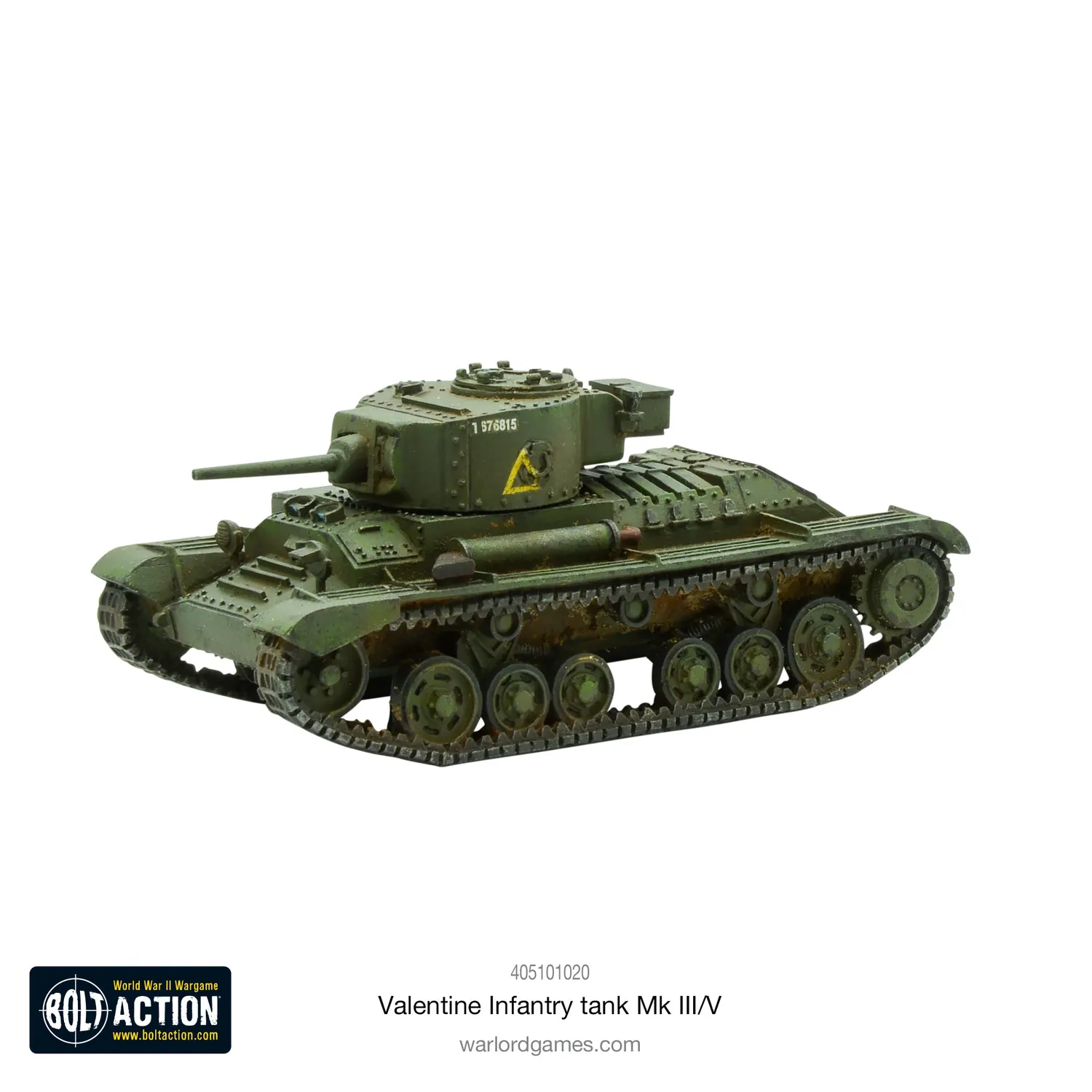 Bolt Action Valentine Infantry Tank Mk III/V char résine