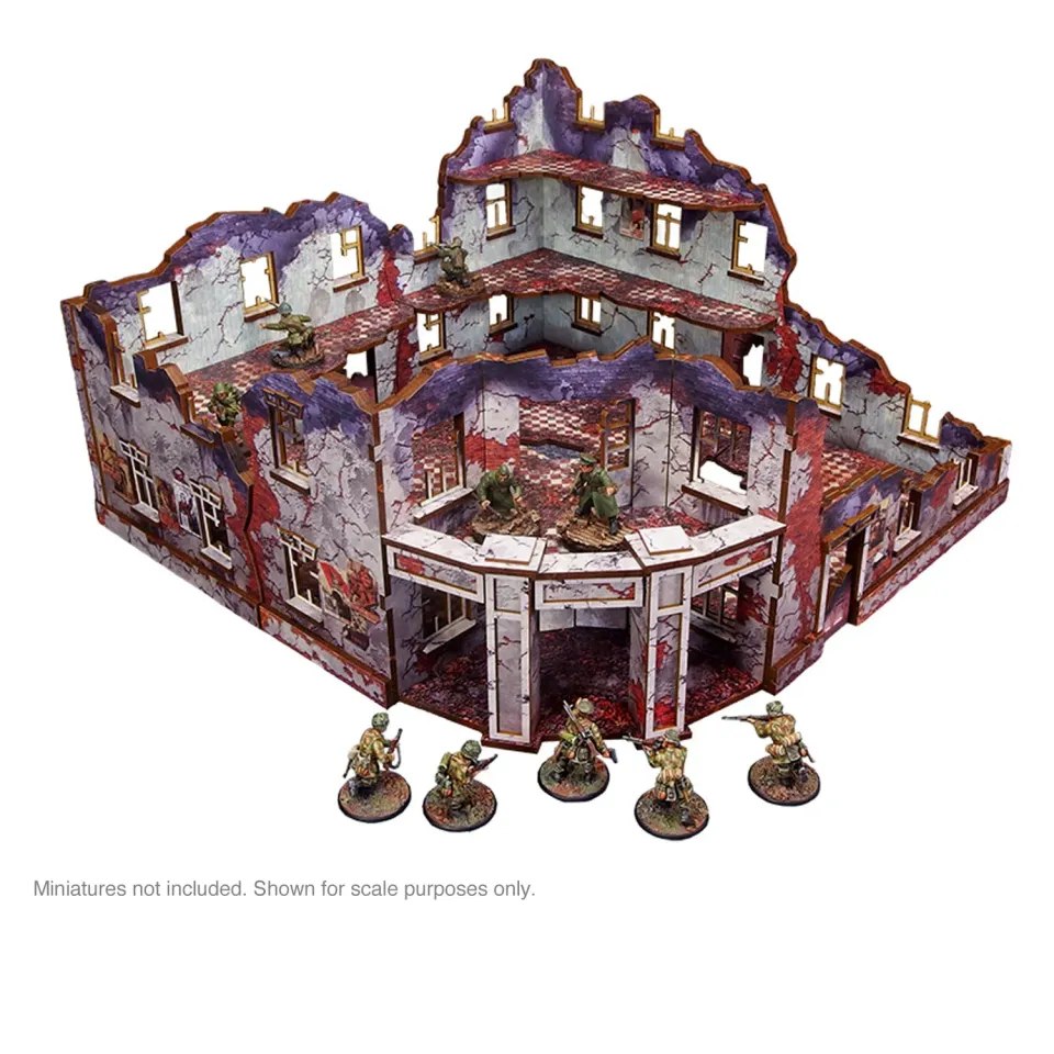 Micro Art Bolt Action Stalingrad Univermag décor prépeint bundle