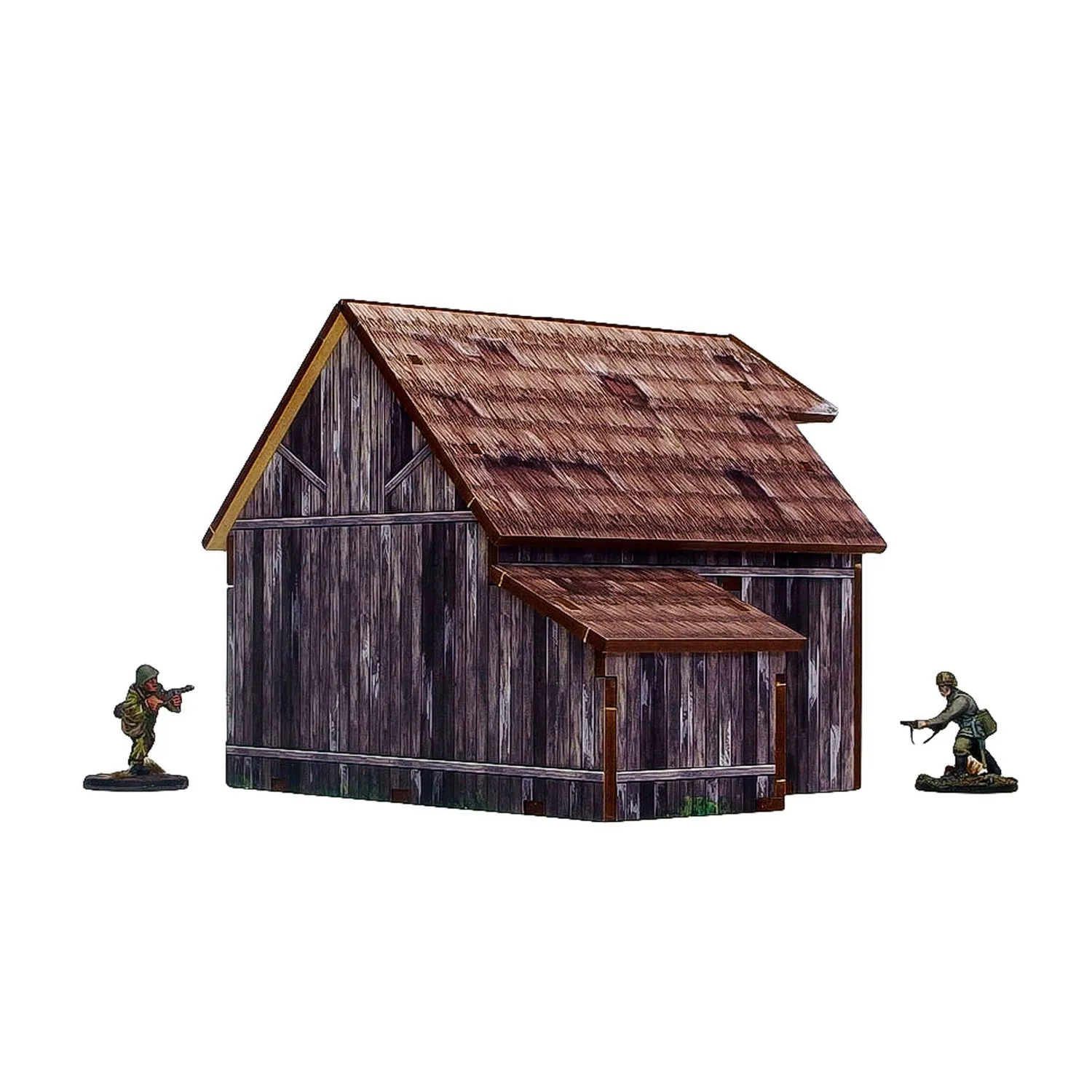 Bolt Action Ostfront Village Barn décor pré-peint grange 28mm