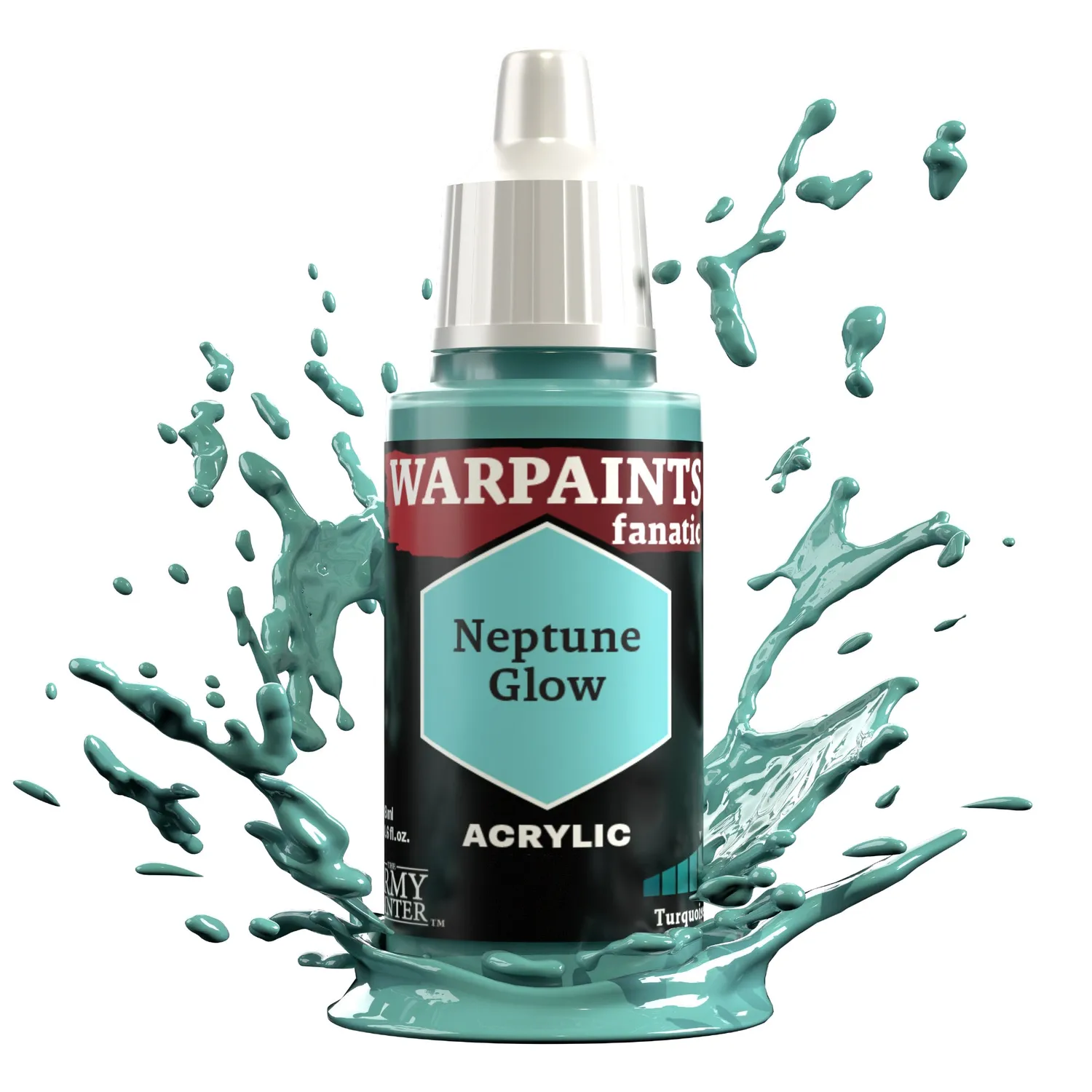 Bolt Action Warpaints Fanatic Neptune Glow peinture acrylique 18 ml