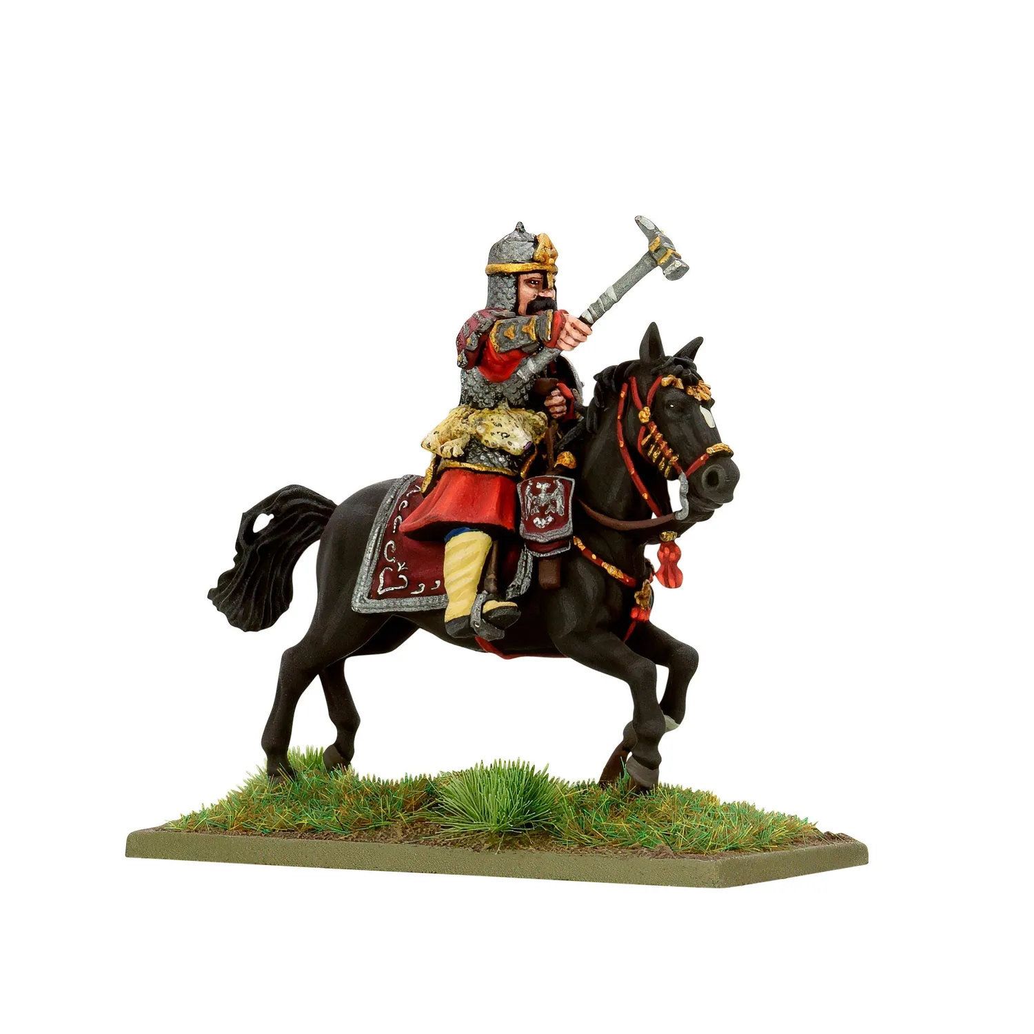 Warlord Games Pancerni heavy cavalry command figurines métal polonaises