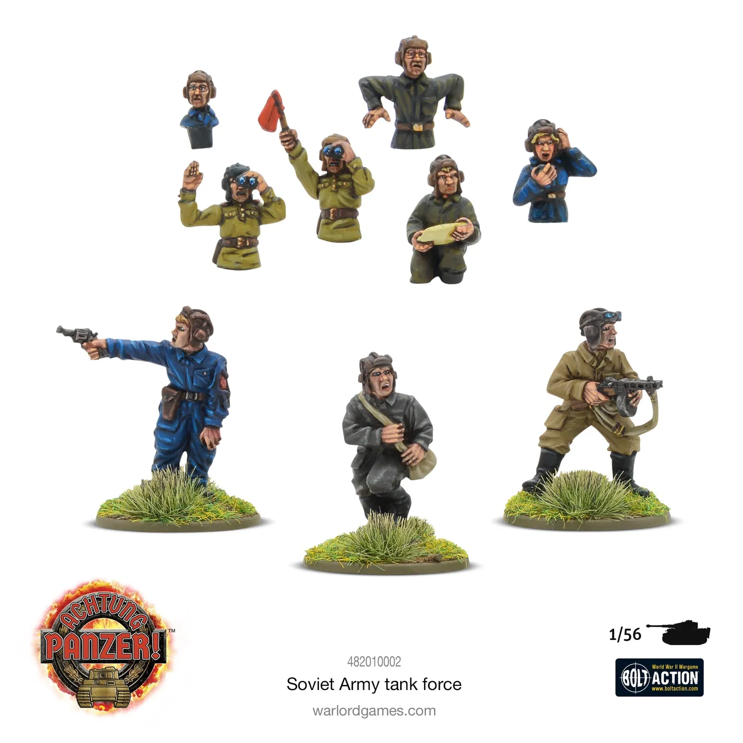 Warlord Games Achtung Panzer! Soviet Tank Force coffret chars 1/56