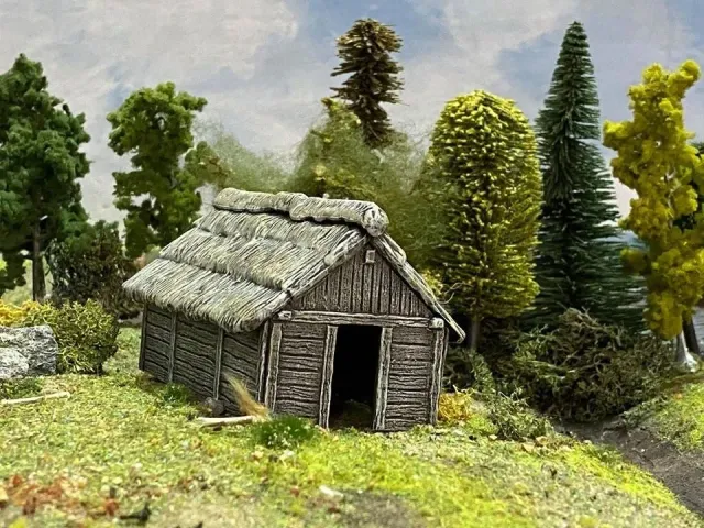 Bolt Action Hail Caesar Armoury Timber Outbuilding bâtiment rural plastique