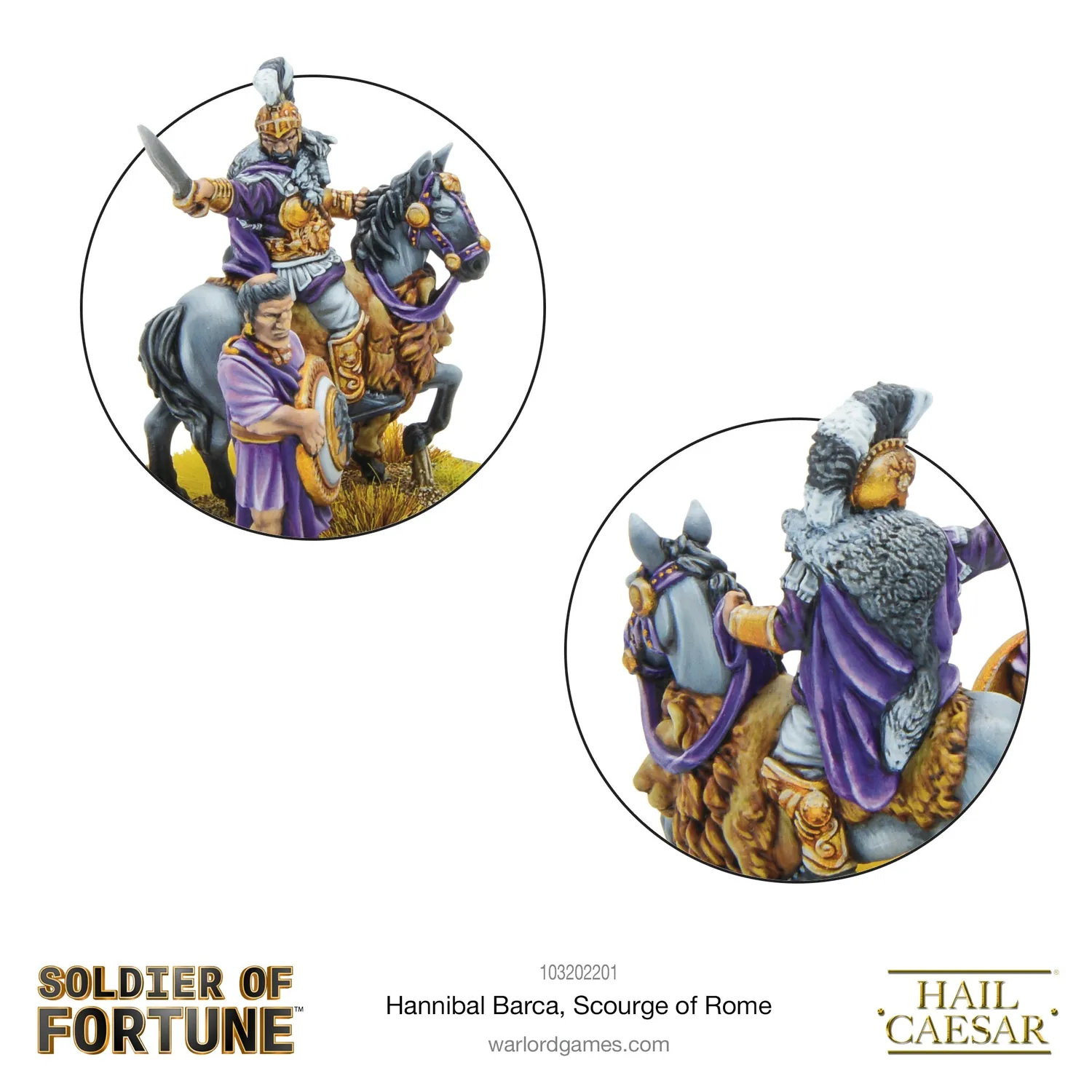 Bolt Action Soldier of Fortune 012 Hannibal Barca figurine