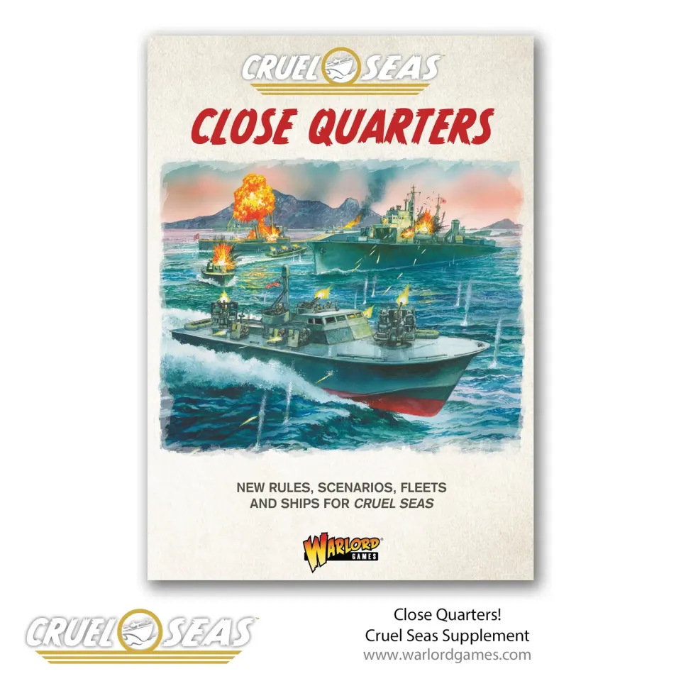 Bolt Action Cruel Seas Close Quarters! supplément règles navales Seconde Guerre mondiale