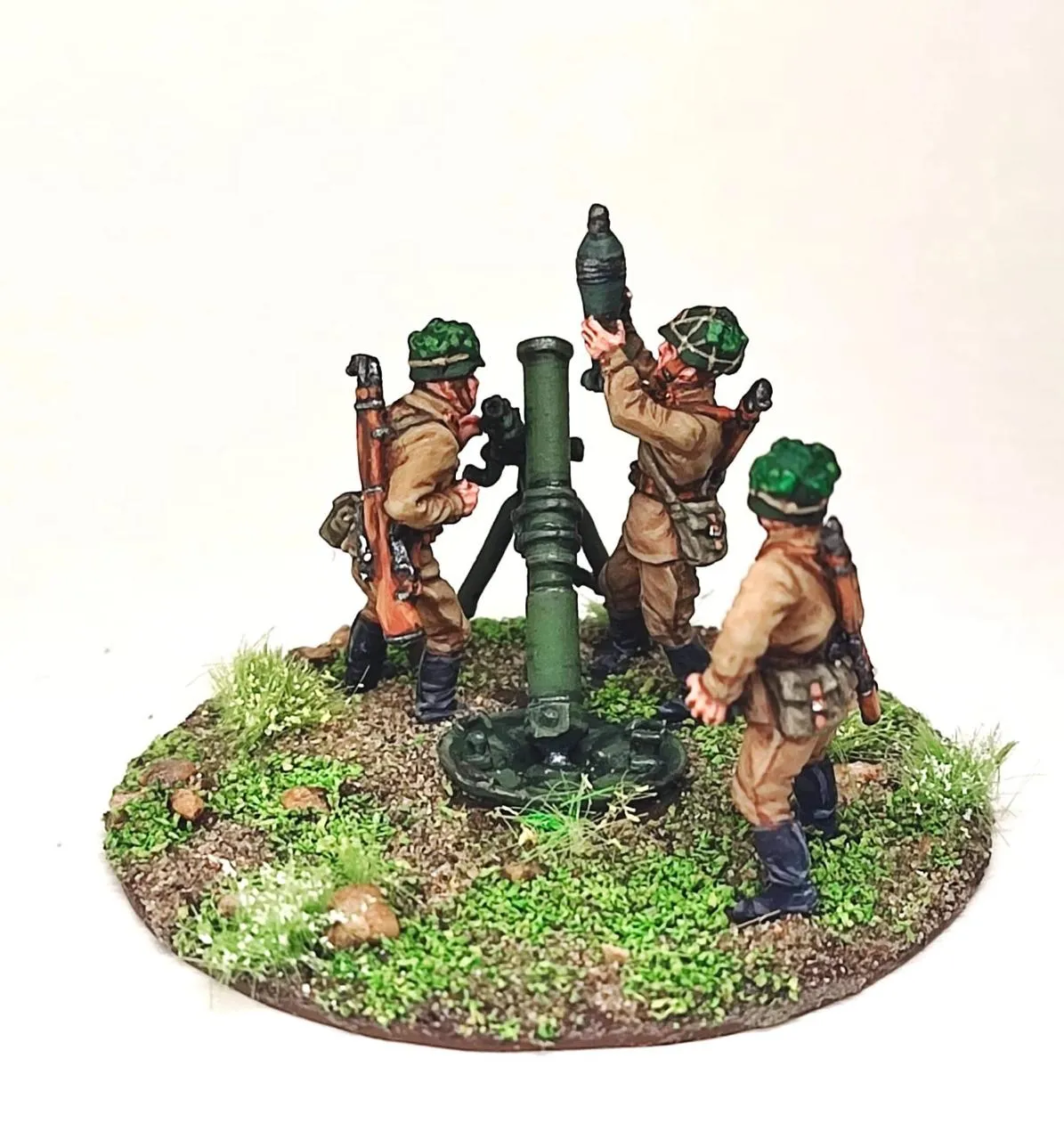 Ares Wargames Mortier soviétique de 120mm figurines métal 28 mm