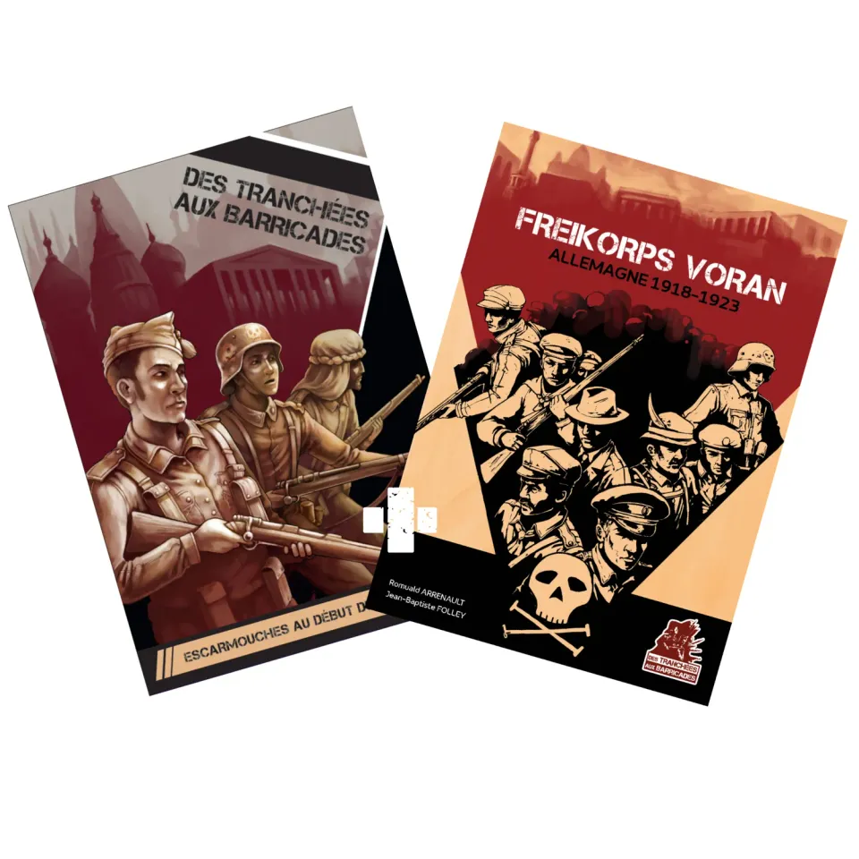 Des Tranchées aux Barricades Livre de règles + supplément Freikorps Voran