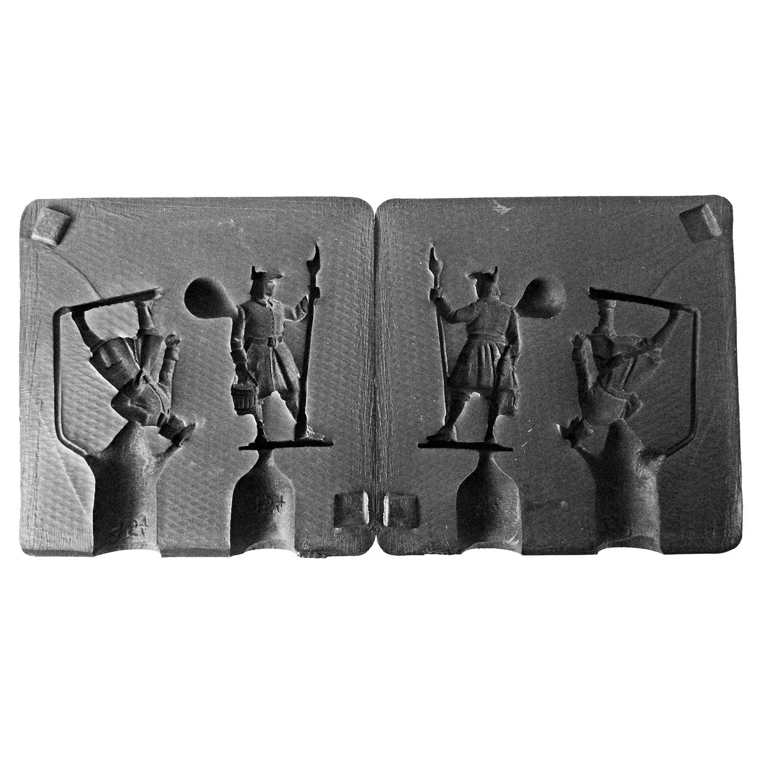 Prince August PAI954 moule équipage irlandais 40 mm réutilisable