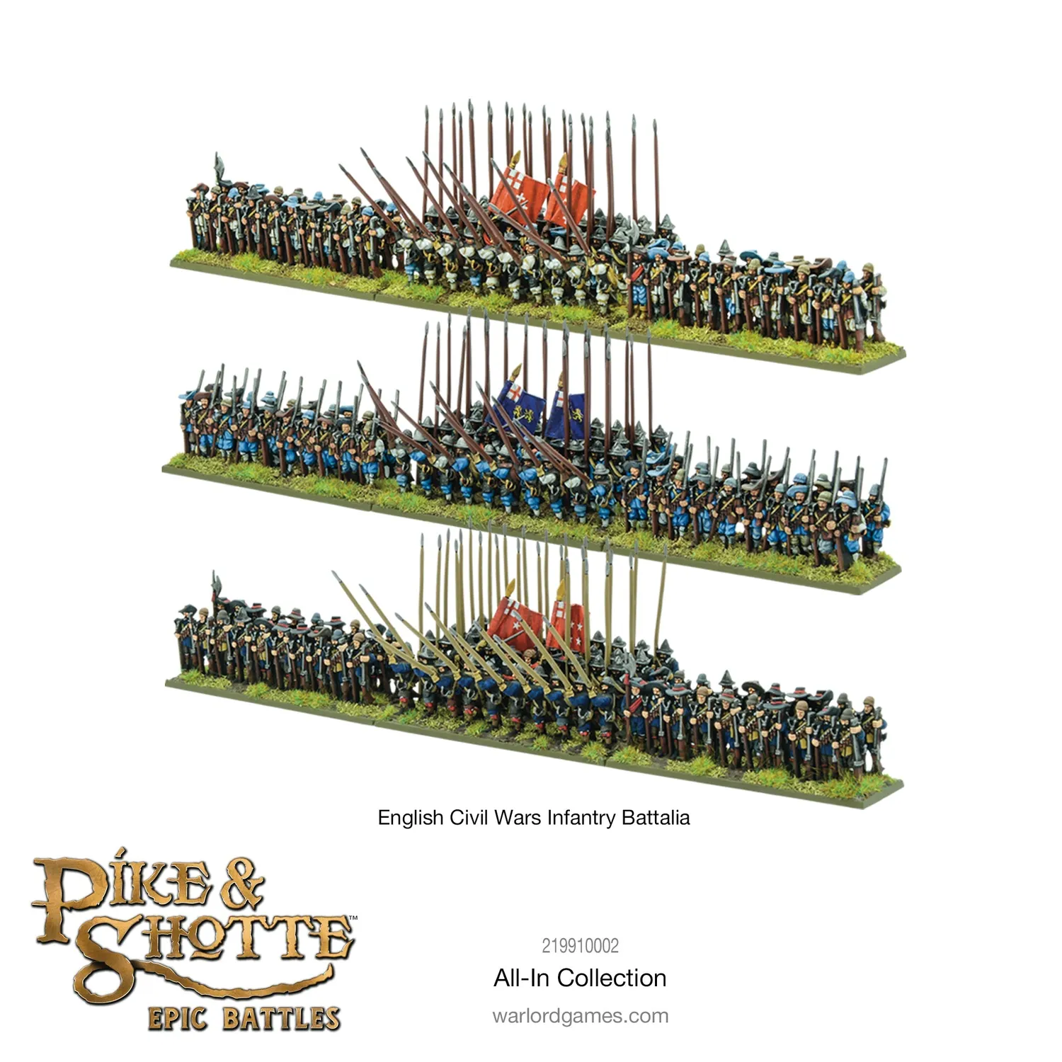 Bolt Action Pike & Shotte Epic Battles All-In Collection 1300 figurines
