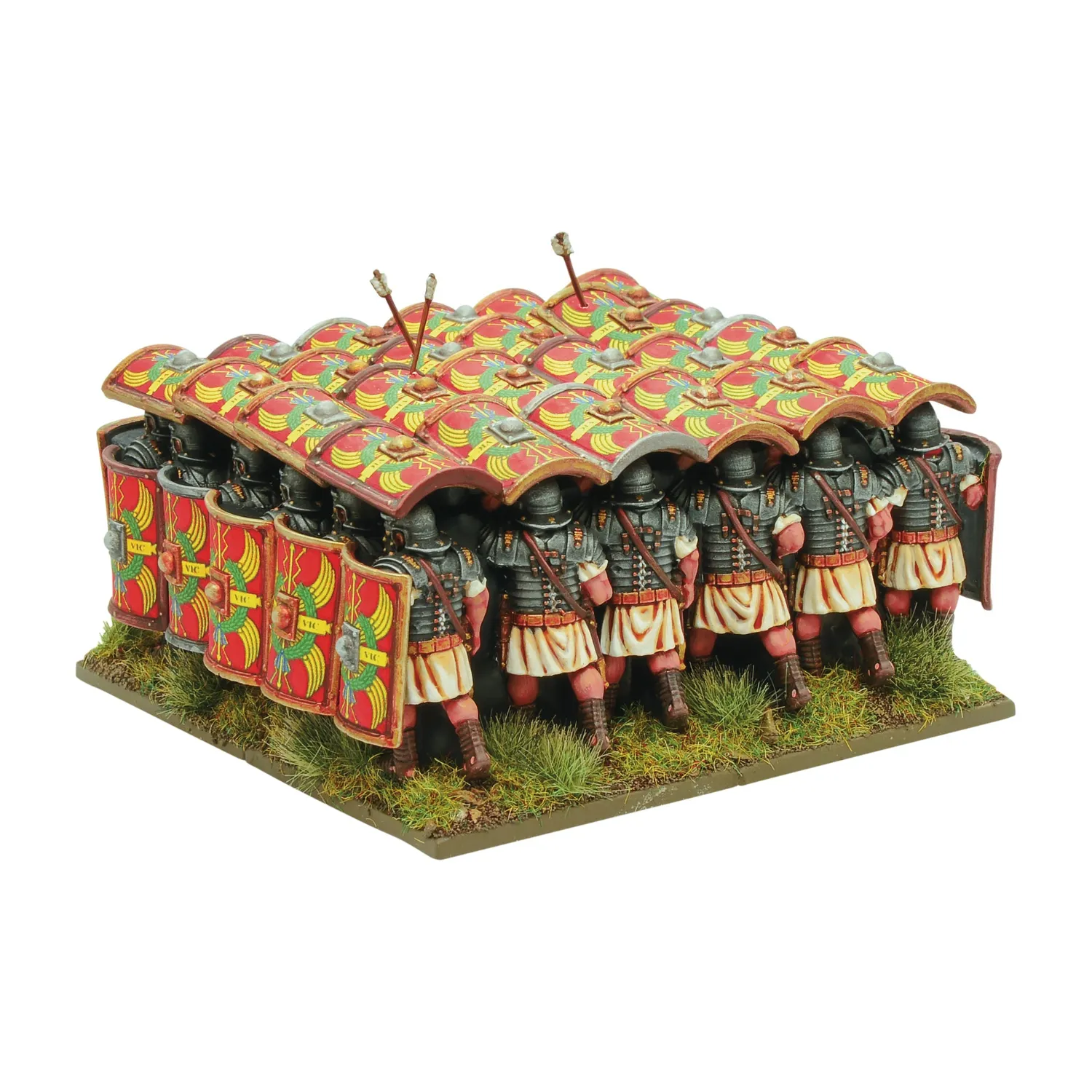 Bolt Action Hail Caesar Testudo figurines romains résine