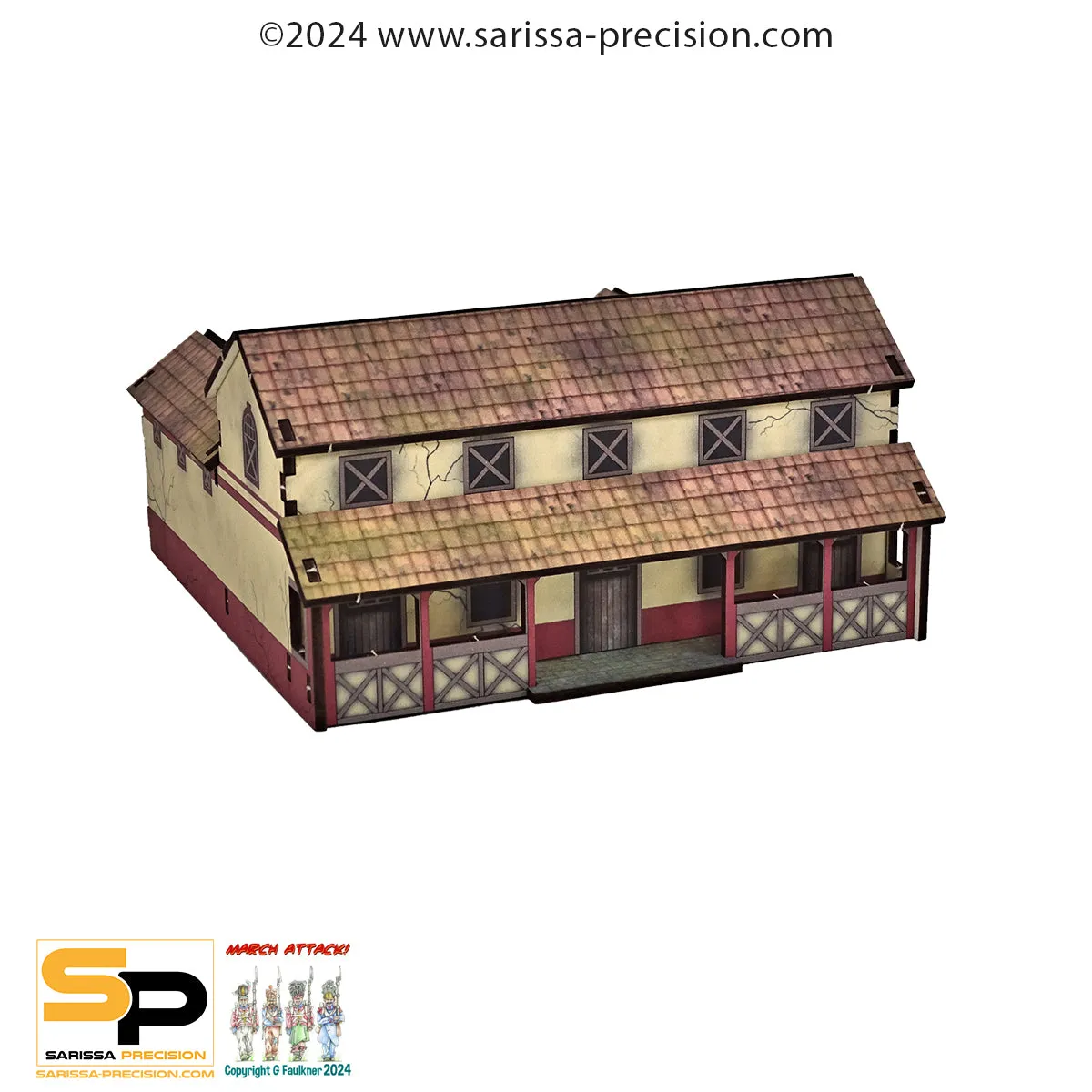 Sarissa Hail Caesar Villa Romaine décor MDF 15mm prépeint