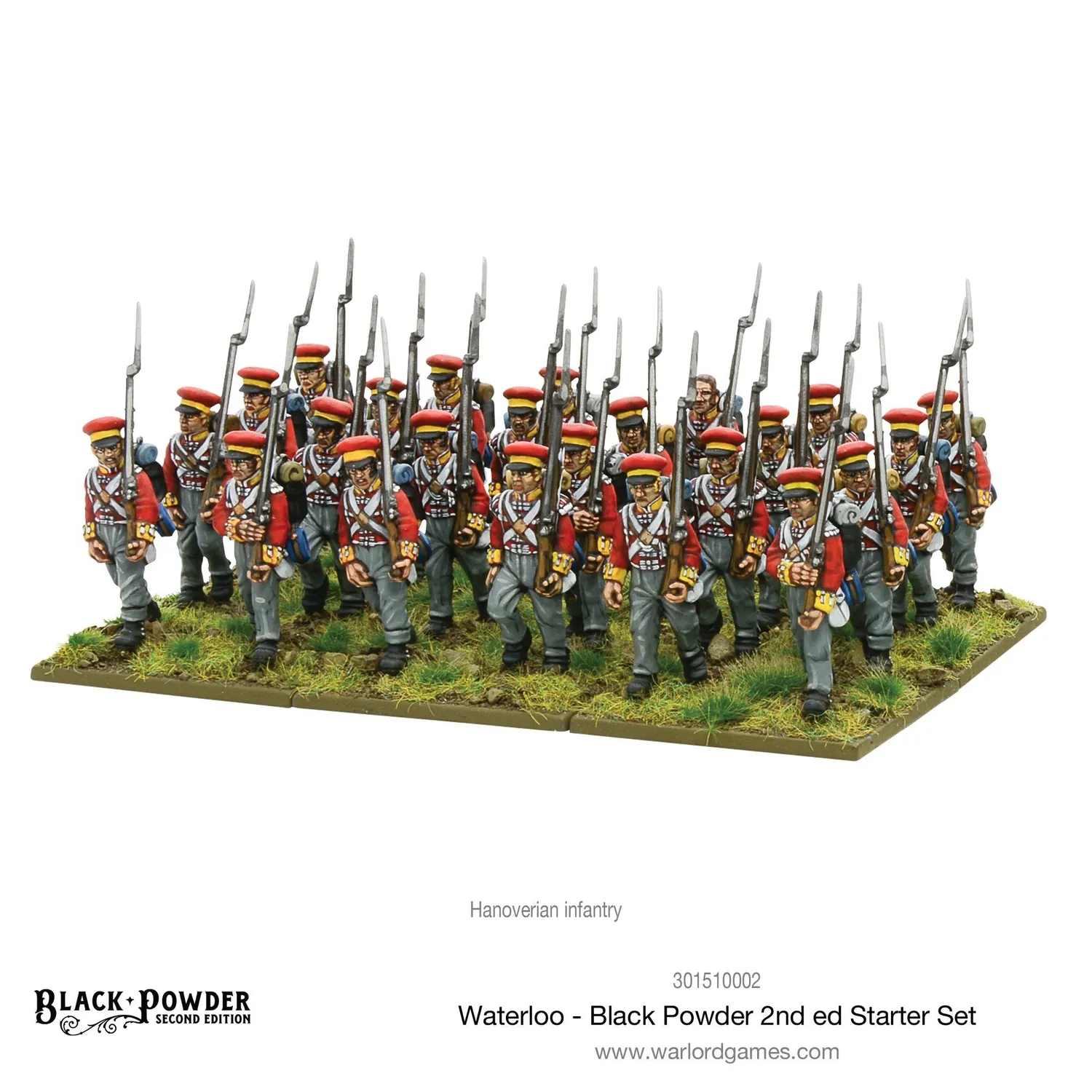 Bolt Action Black Powder Waterloo - Black Powder 2nd edition Starter Set figurines allemand