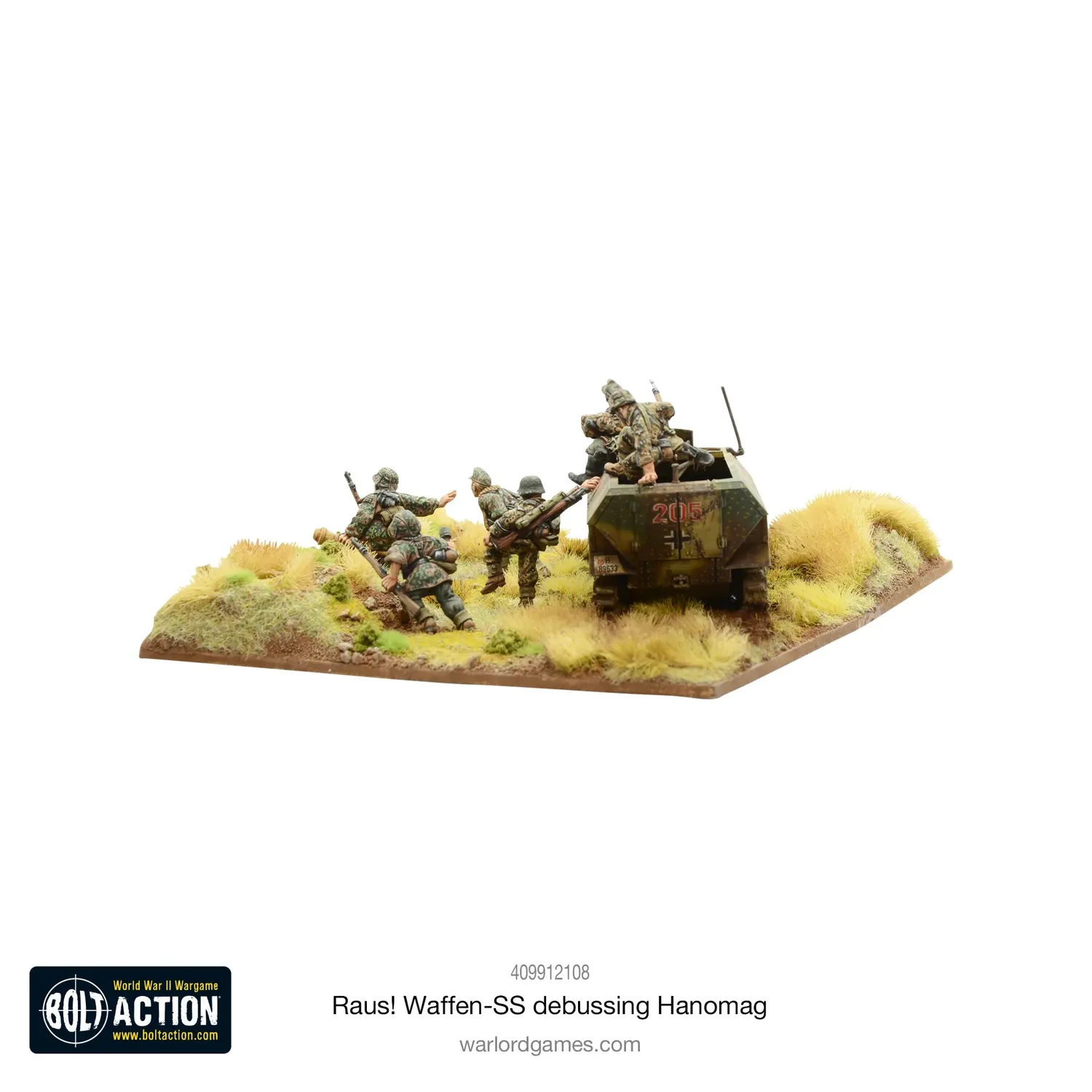 Warlord Games Bolt Action RAUS! Waffen-SS Hanomag figurines 28mm