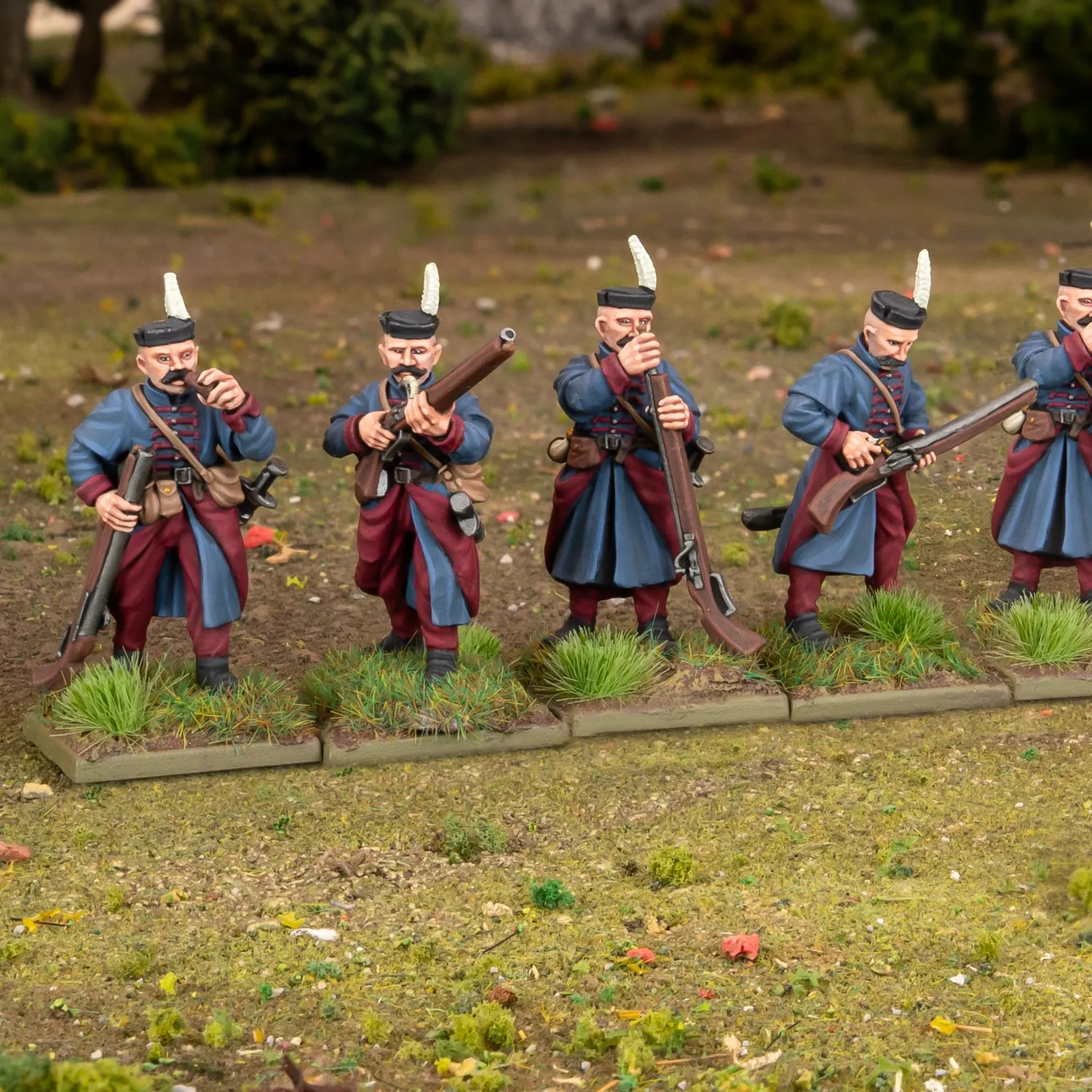 Warlord Games Pike & Shotte hajduks rechargement figurines métal x8