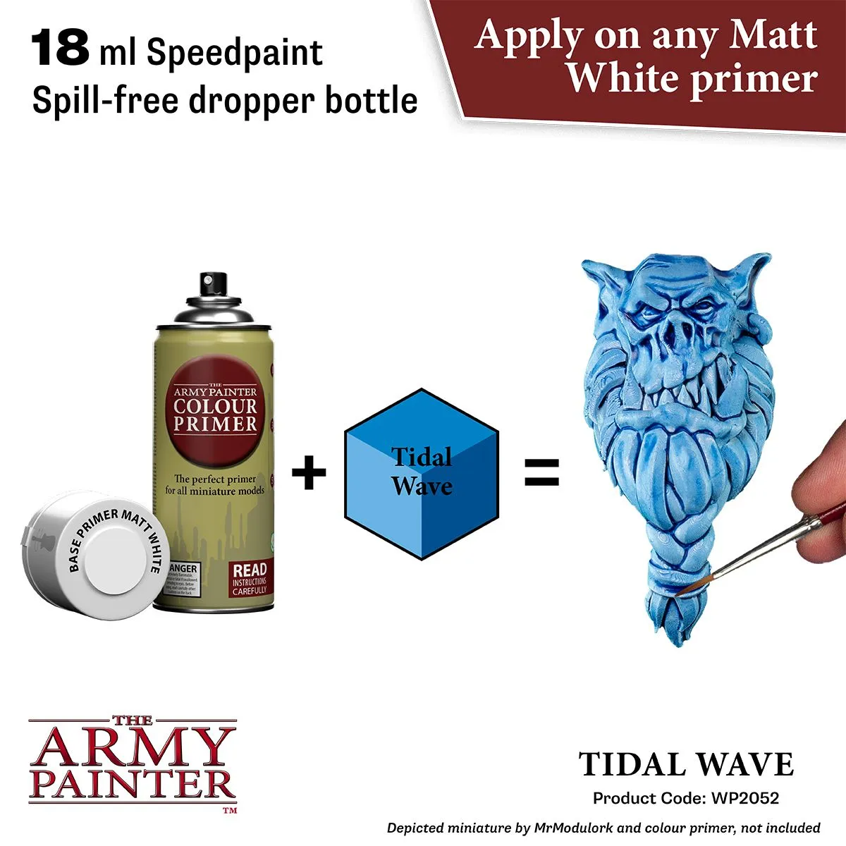 The Army Painter Speedpaint Tidal Wave peinture bleue