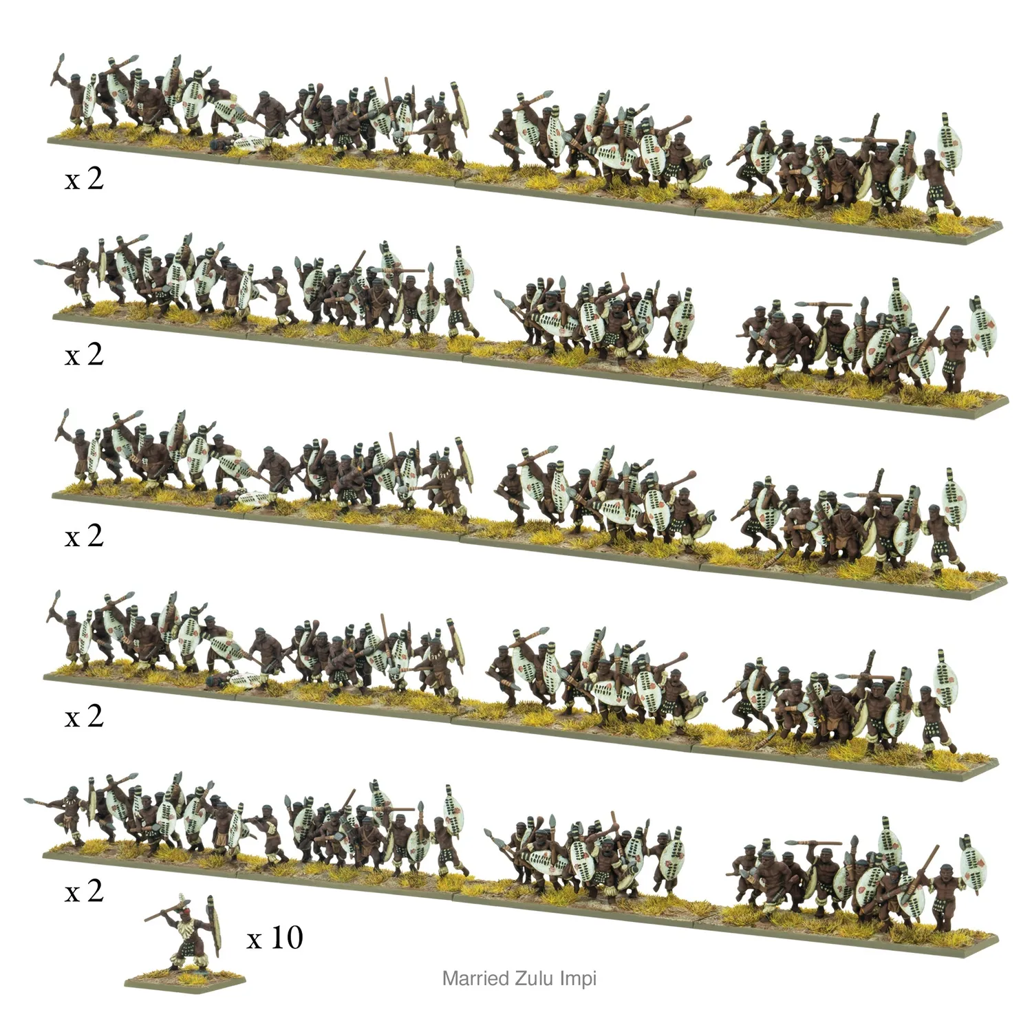Warlord Games Black Powder Epic Battles Zulu Rorke's Drift boîte