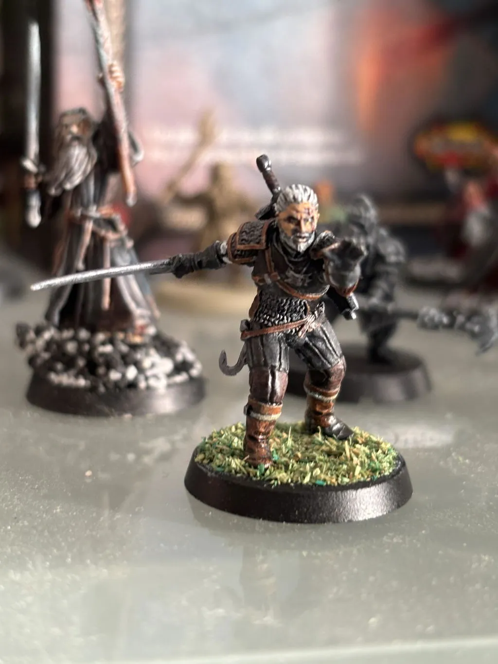 Brother Vinni Monster Hunter figurine résine 28mm