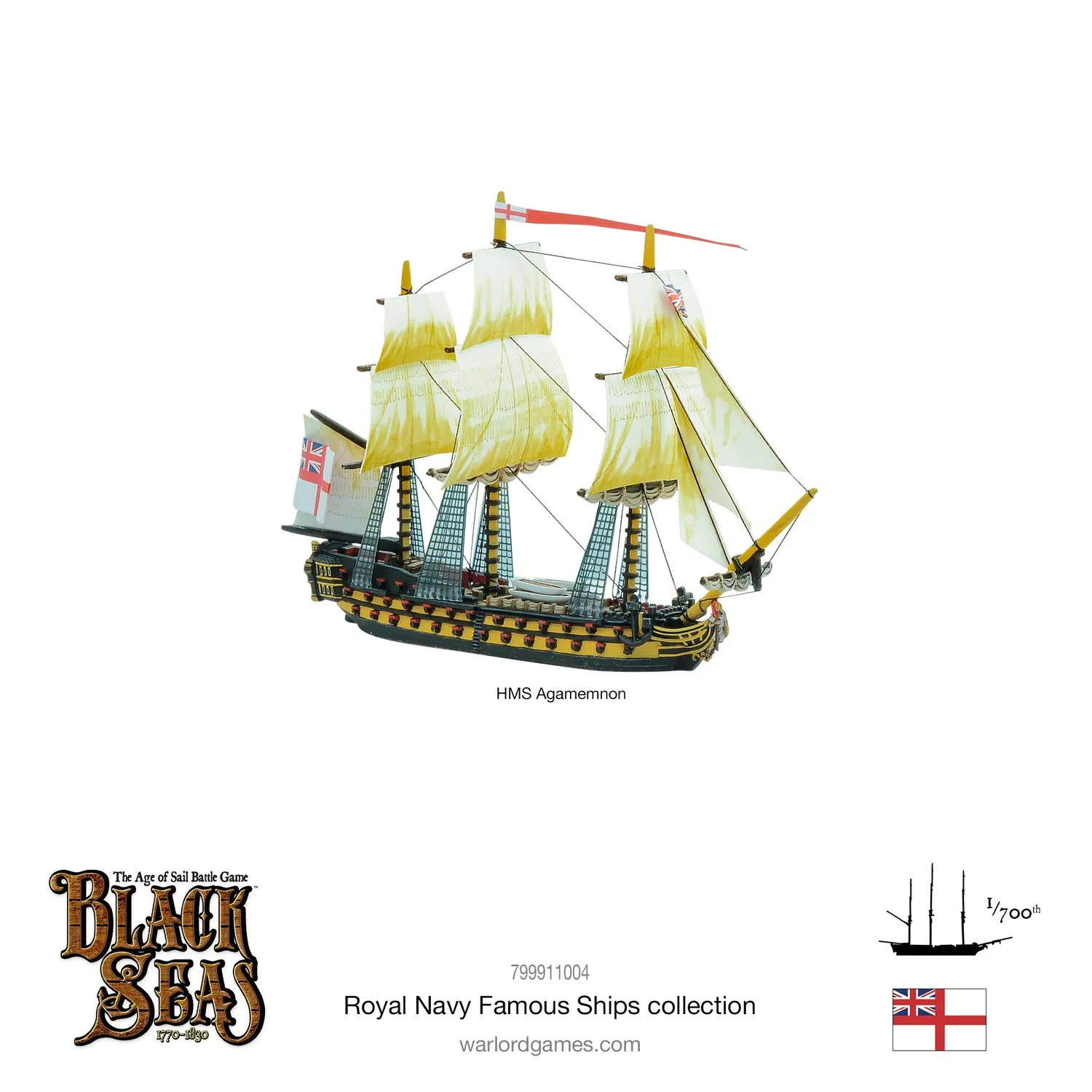 Bolt Action Black Seas Royal Navy Famous Ships Bundle bateaux