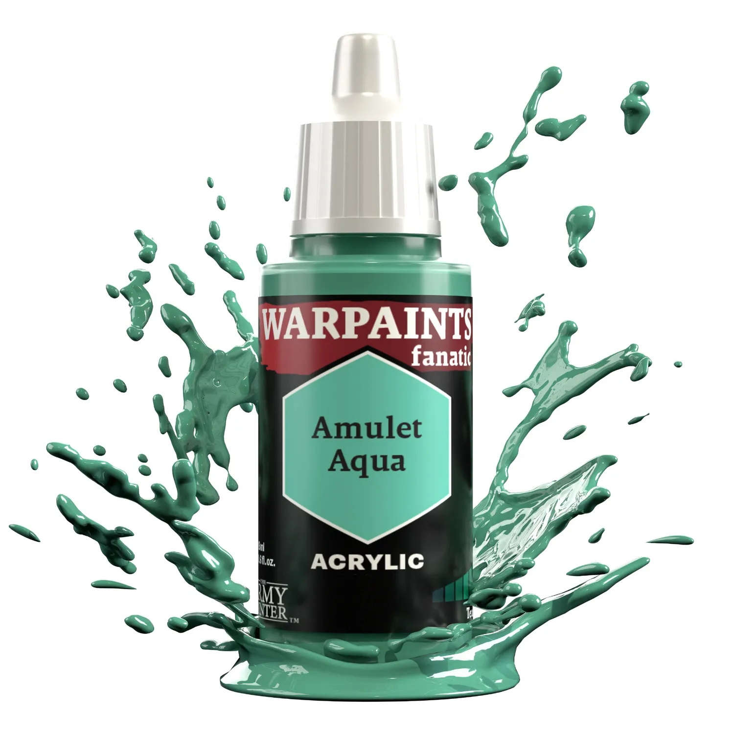 The Army Painter Warpaints Fanatic Amulet Aqua peinture acrylique verte